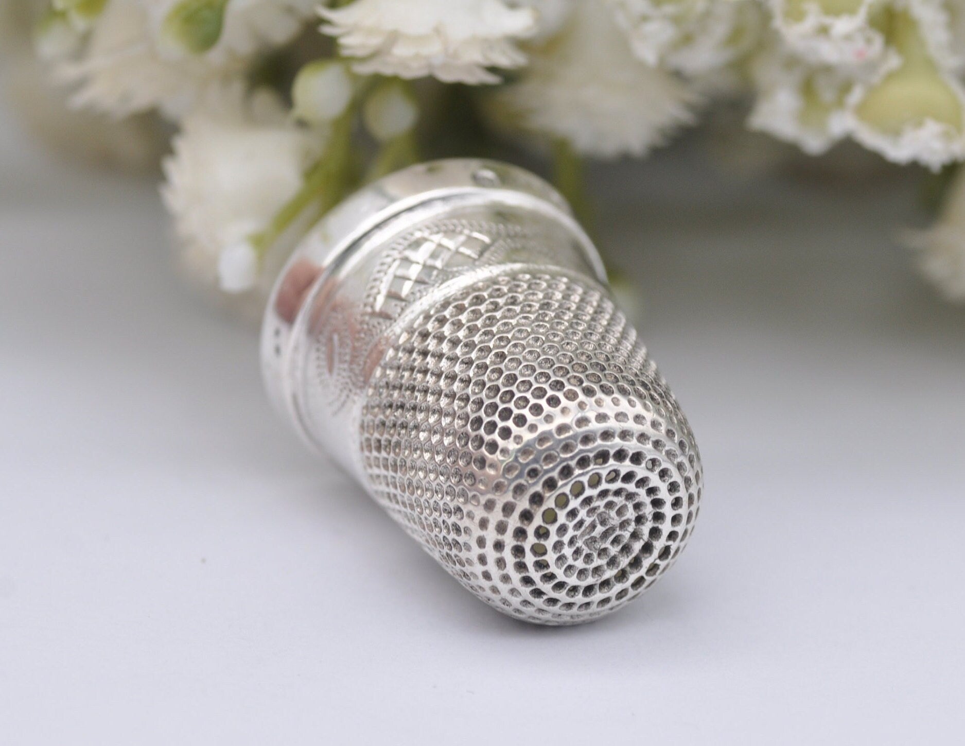 Antique Sterling Silver John Troup and Sons - 6 | JT&S | 1895 | Victorian | Chester | Sewing | Detailed | Patterned | Silverware