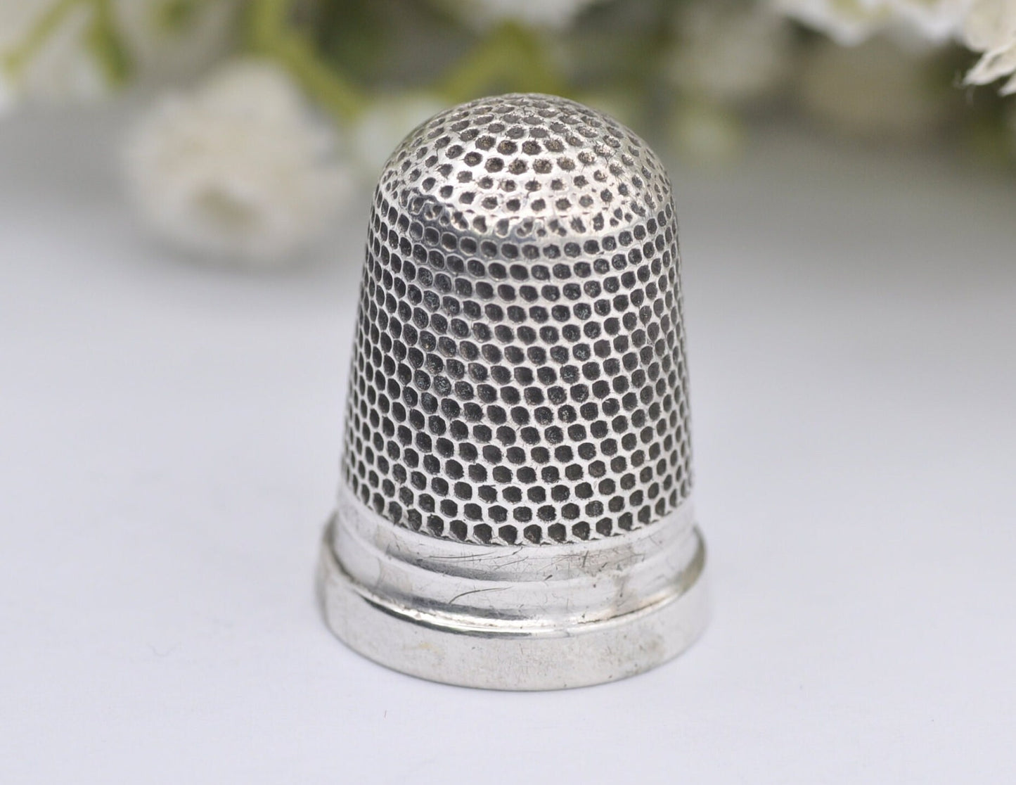 Antique Howard & Walsh Ltd Thimble - HWLtd | 1910 | 7 | Sewing | Accessory | Chester | Crafts | Silverware | Sterling Silver