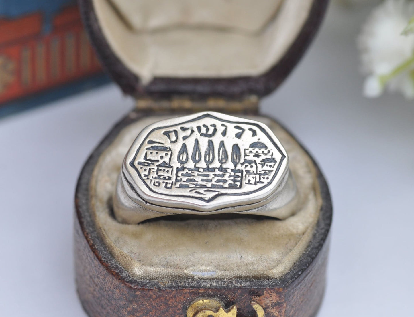 Vintage Israel Sterling Silver IMP Ring