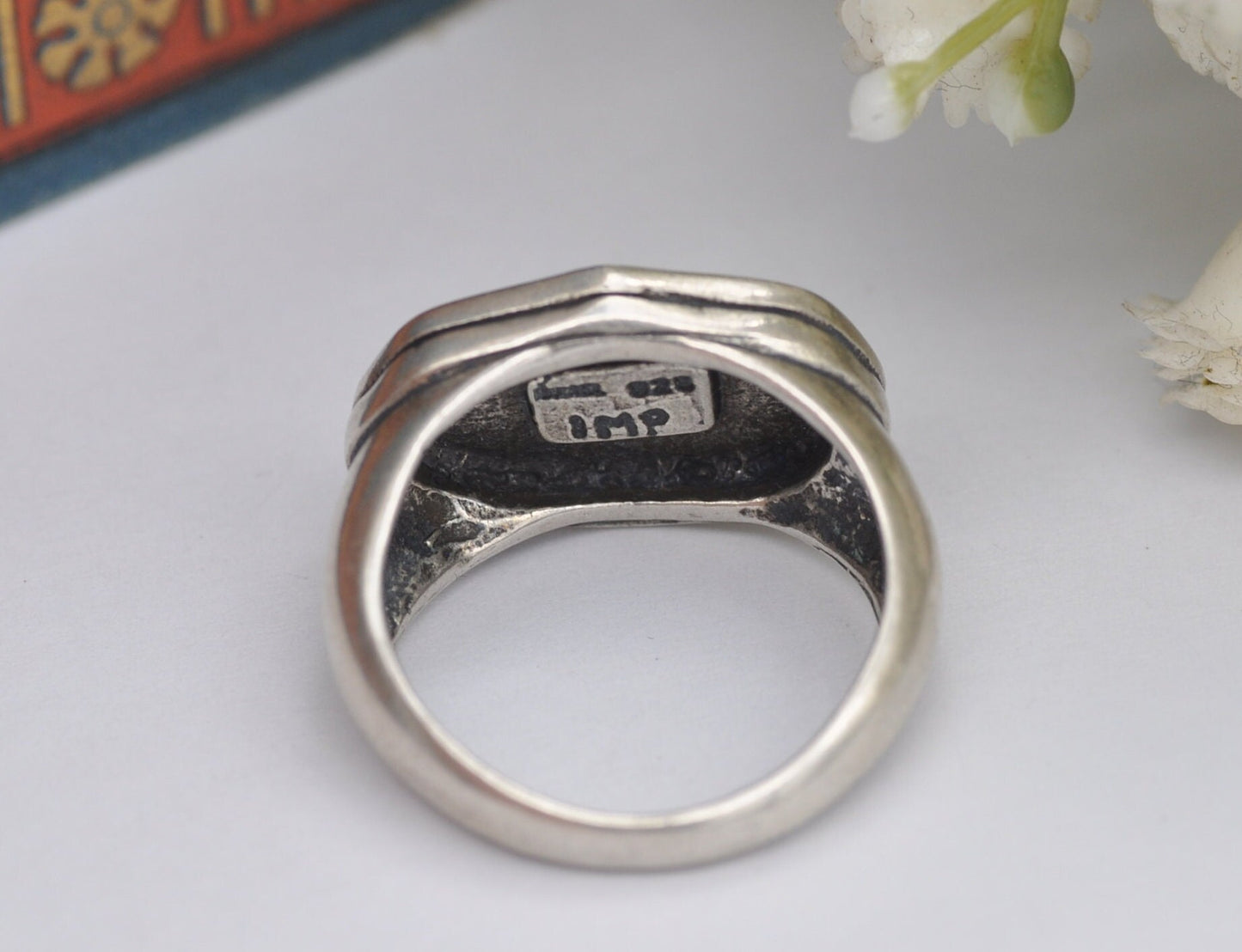 Vintage Israel Sterling Silver IMP Ring