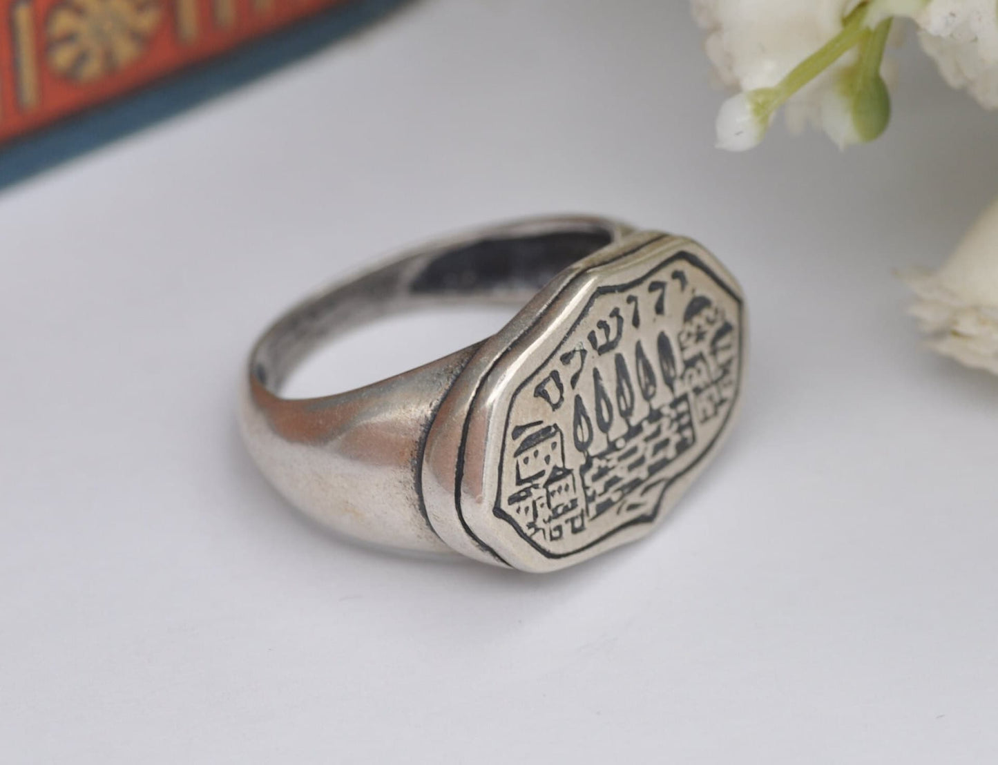 Vintage Israel Sterling Silver IMP Ring