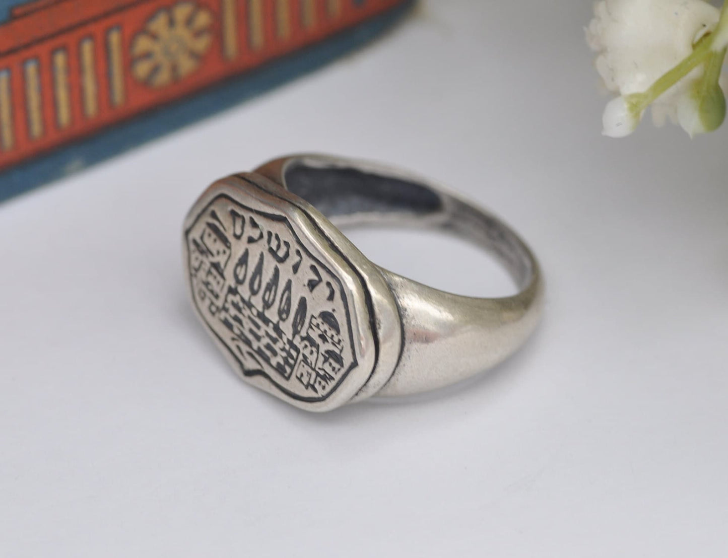 Vintage Israel Sterling Silver IMP Ring