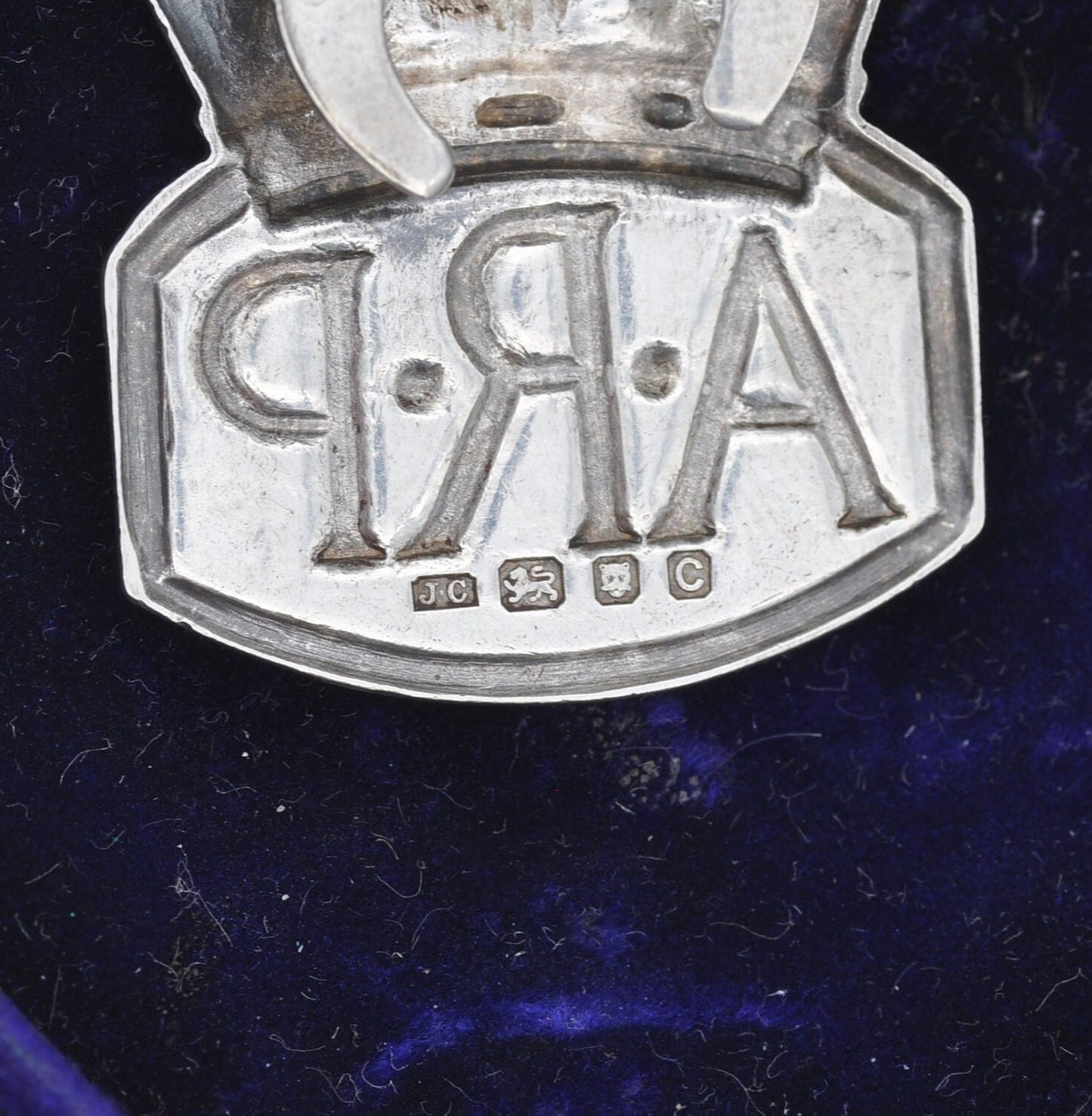 Vintage Royal Mint Sterling Silver ARP Air Raid Precautions Badge 1938 - Sir John Herbert McCutcheon Craig