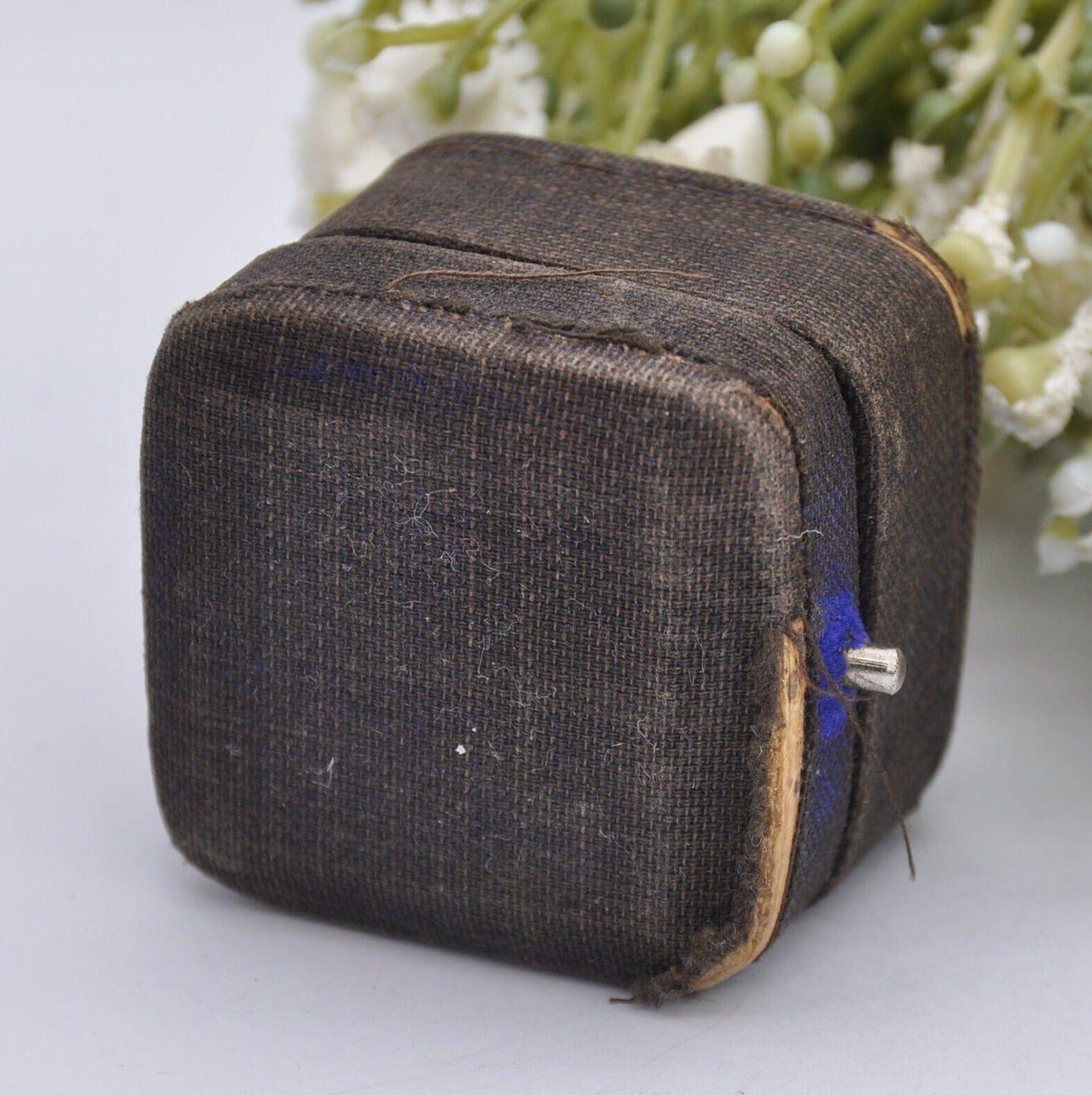 Antique Dudley & Cox Ring Box - Osborne Road Southsea Jewellers | Silk and Velvet Lined