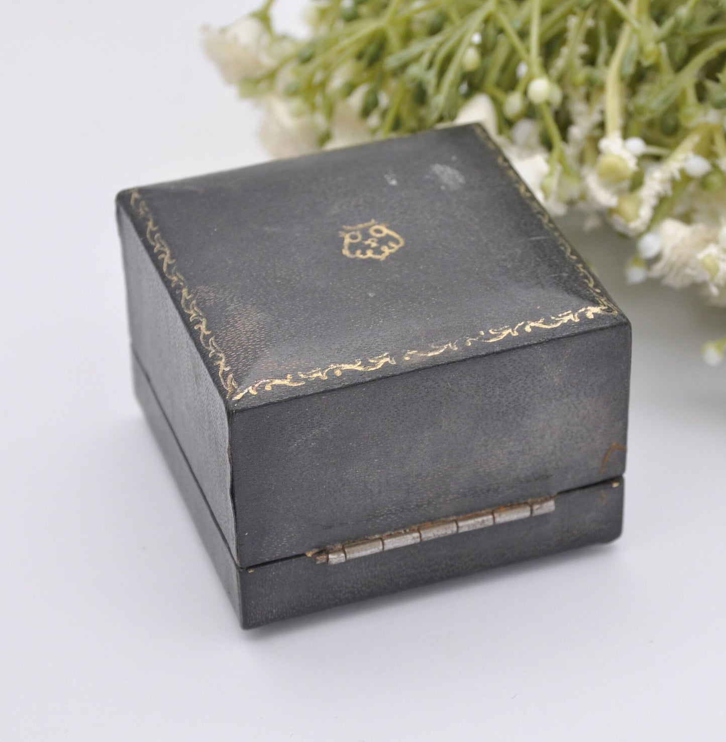 Vintage Boodle and Dunthorne Ring Box - B&D | Liverpool and Chester | Established 1798