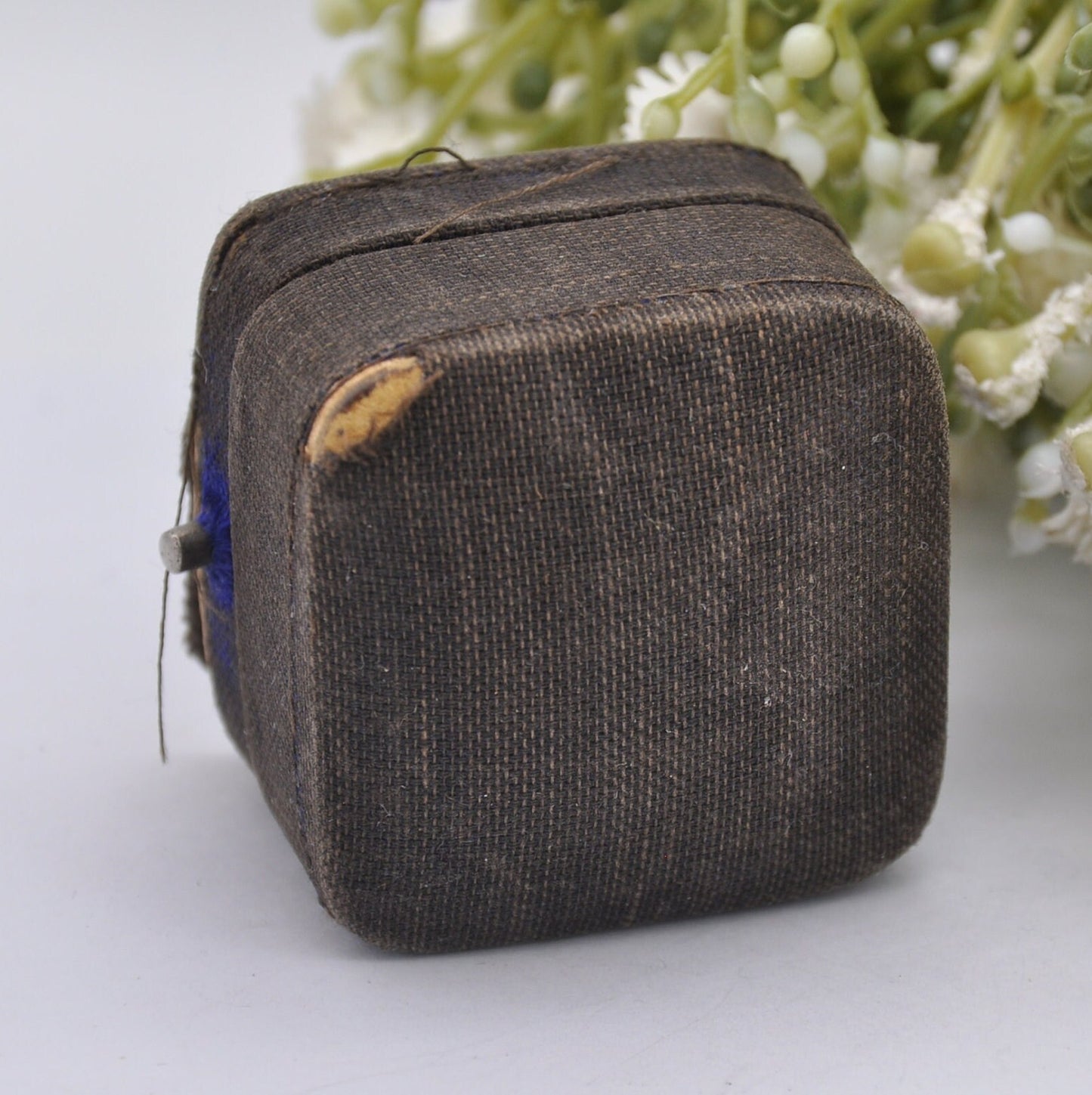 Antique Dudley & Cox Ring Box - Osborne Road Southsea Jewellers | Silk and Velvet Lined