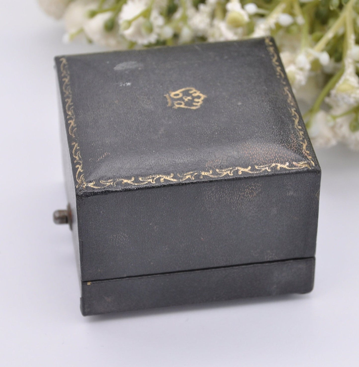 Vintage Boodle and Dunthorne Ring Box - B&D | Liverpool and Chester | Established 1798