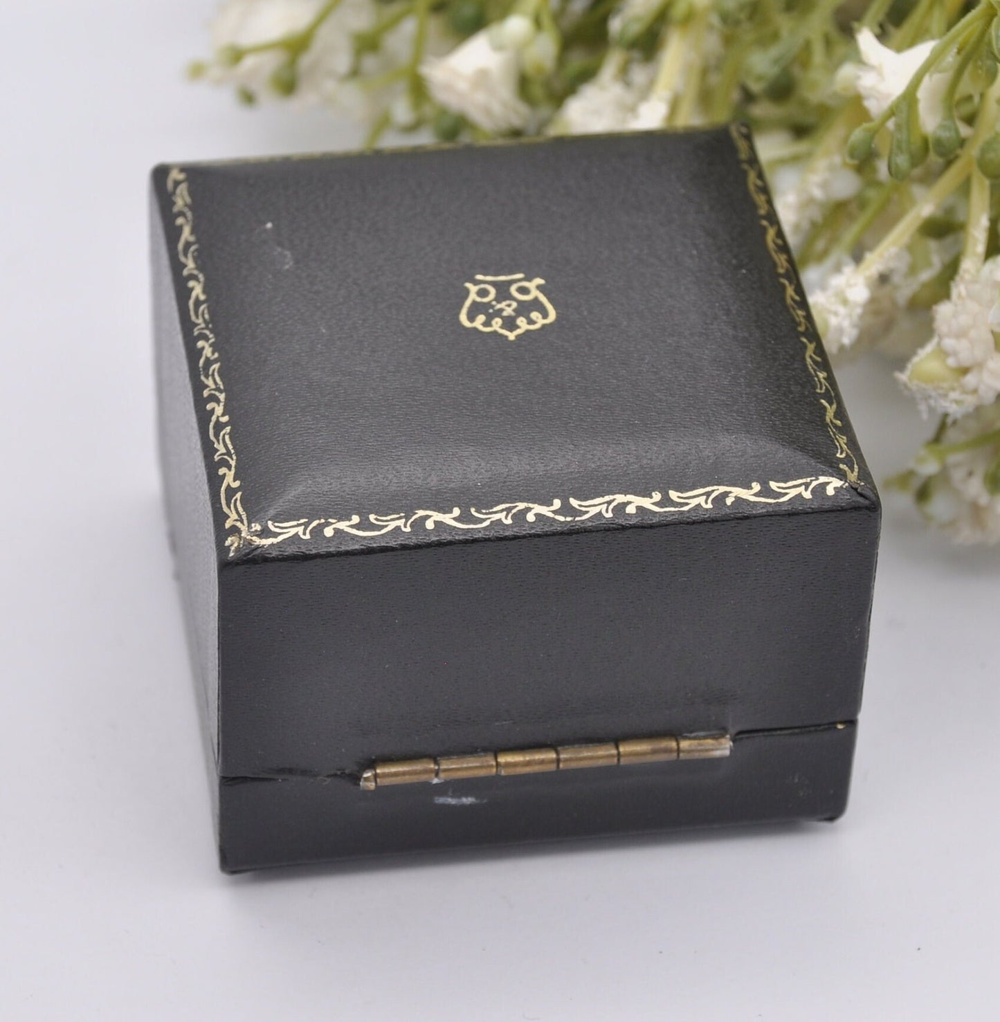 Vintage Boodle and Dunthorne Ring Box - B&D | Liverpool and Chester | Established 1798