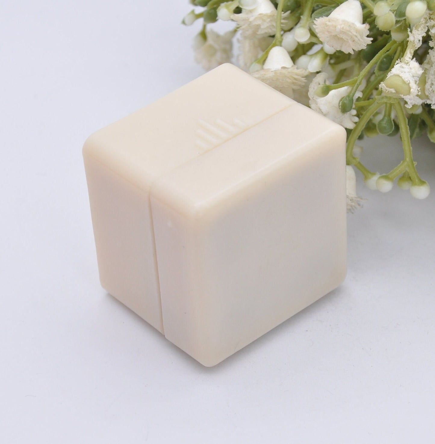 Vintage Art Deco Ivorine Ring Box - Early Plastic Celluloid | Bernard Mitchell Harrogate Jewellers