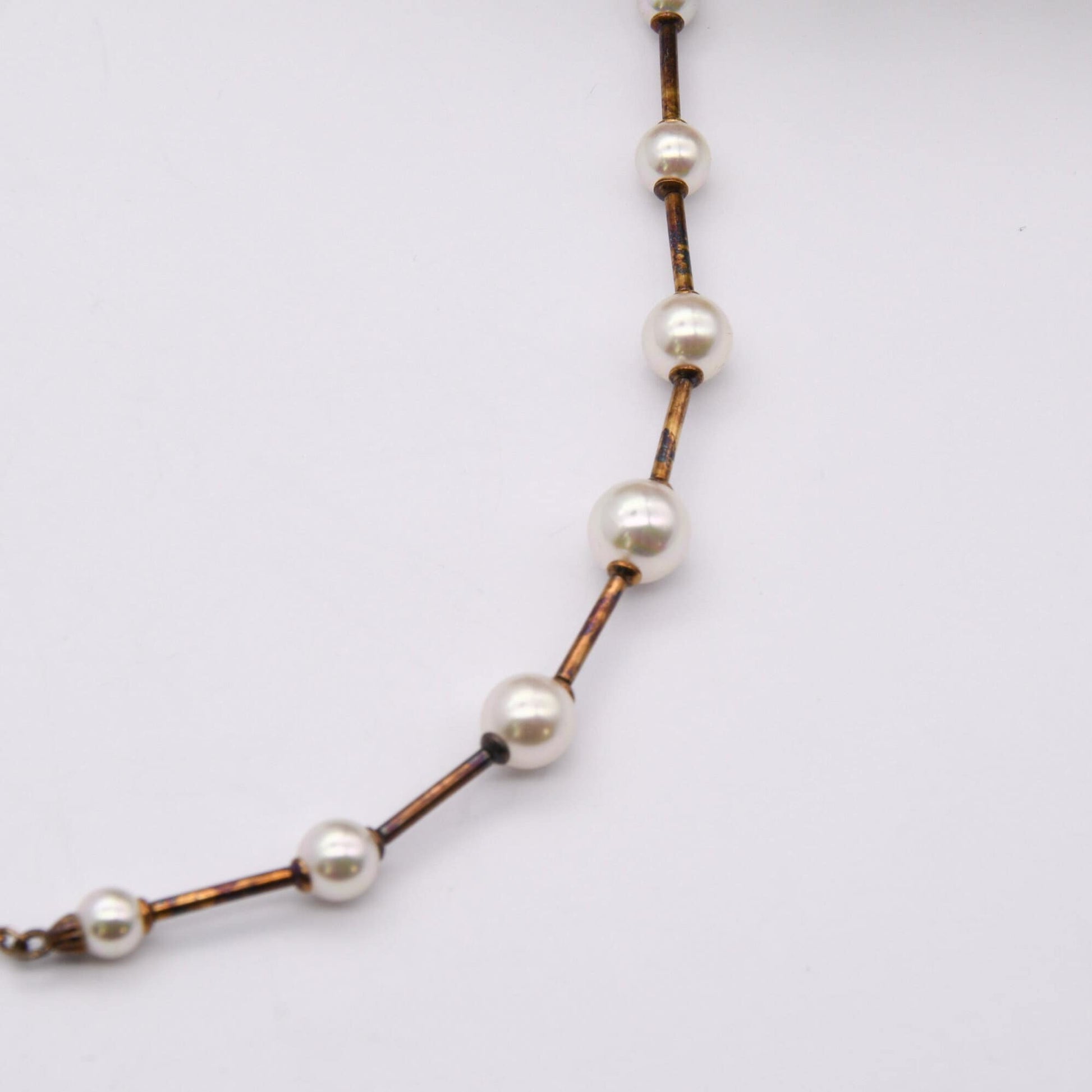 Majorica Sterling Silver Pearl Necklace