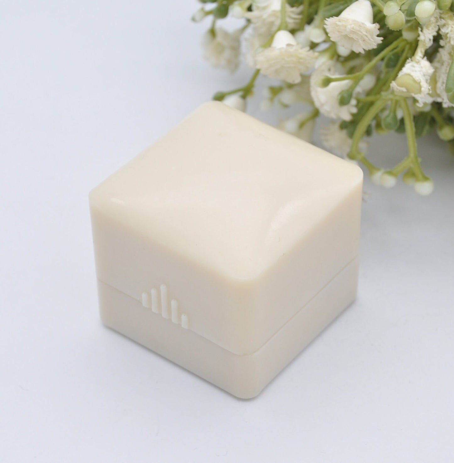 Vintage Art Deco Ivorine Ring Box - Early Plastic Celluloid | Bernard Mitchell Harrogate Jewellers
