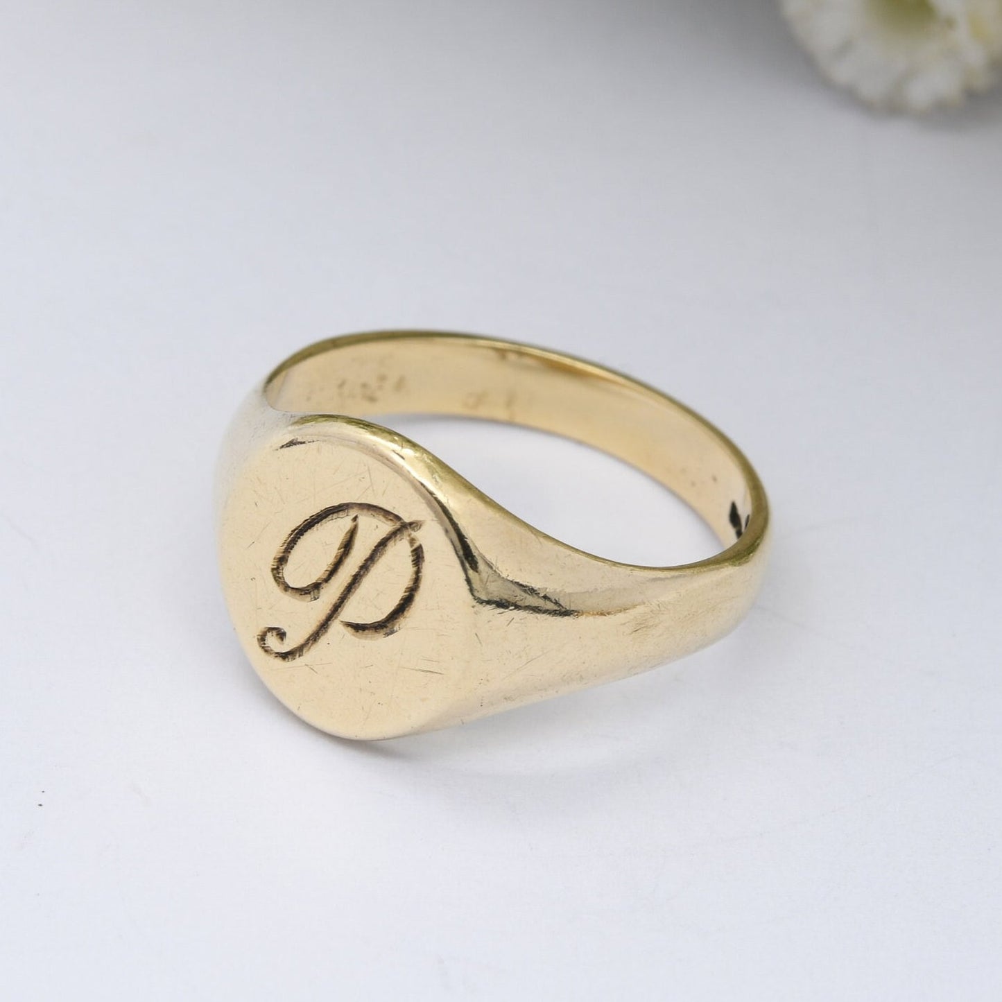 Vintage 9ct Gold Signet Ring