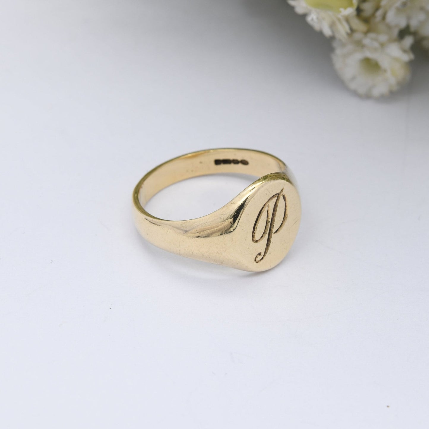 Vintage 9ct Gold Signet Ring