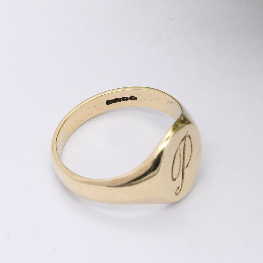 Vintage 9ct Gold Signet Ring