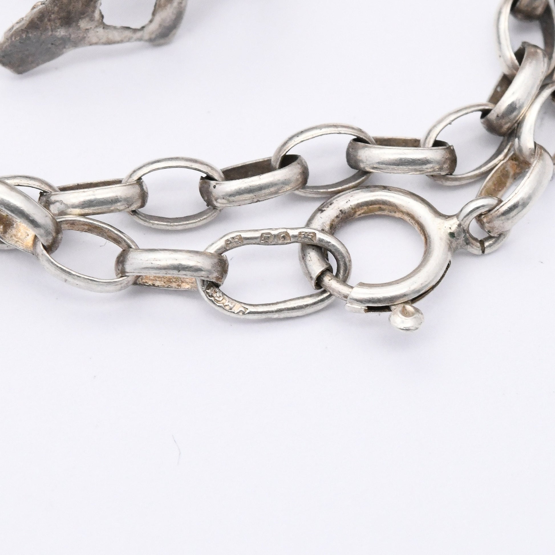 Vintage Sterling Silver Articulated Duck Pendant Necklace with Enamel Opening Beak - Novelty Animal Gift | Unusual Donald Duck