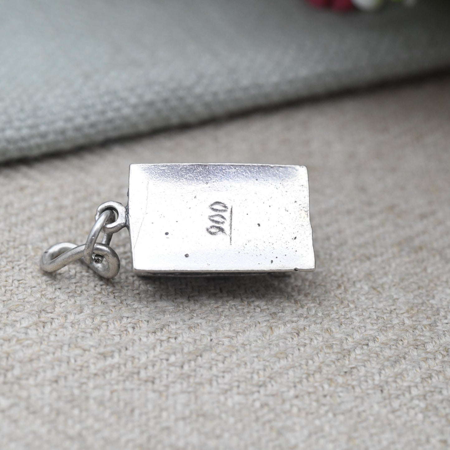Vintage Silver Athens Parthenon Charm Pendant - Ruined Temple | Ancient Greece Souvenir | Acropolis Souvenir Gift for Charm Bracelet