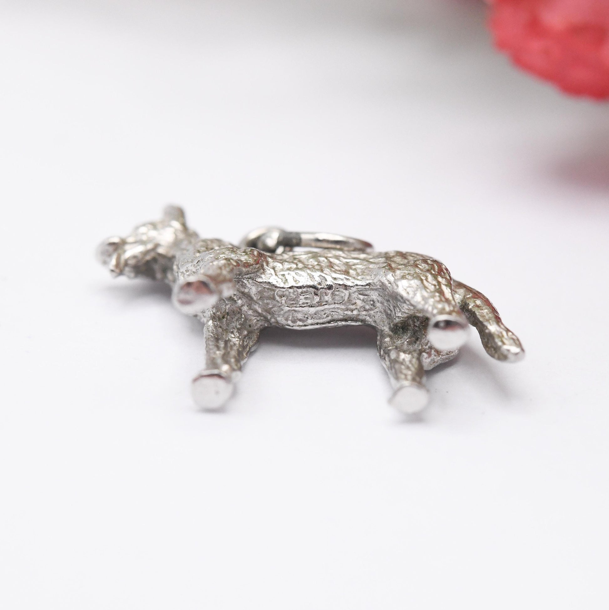 Vintage Sterling Silver German Shepherd Charm Pendant - Alsatian | Dog Charm | Gift for Charm Bracelet