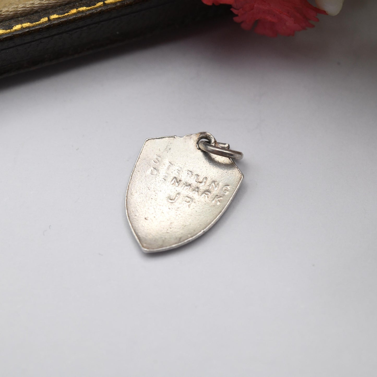 Vintage Sterling Silver Langelinie Charm Pendant - Copenhagen | Denmark | Mermaid Statue | Souvenir Gift for Charm Bracelet