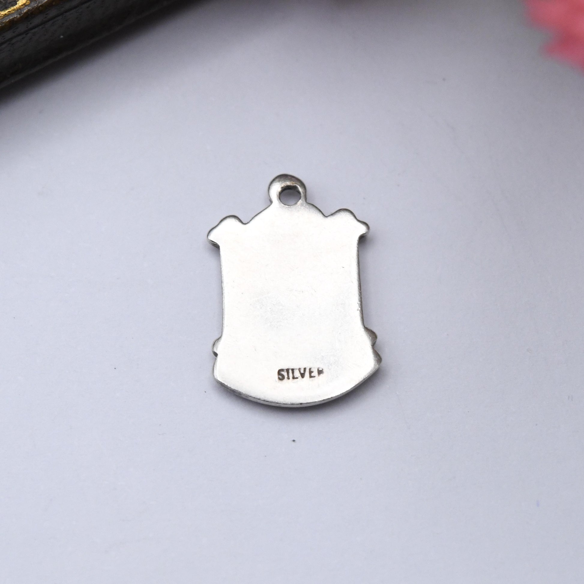 Vintage Sterling Silver Harrogate Charm Pendant - North Yorkshire | Souvenir Gift for Charm Bracelet