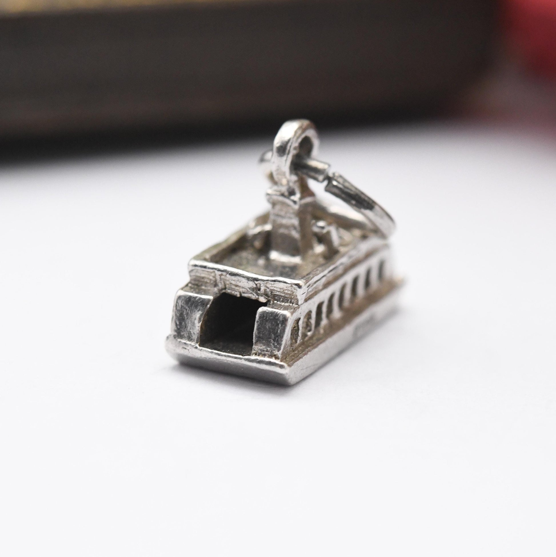 Vintage Sterling Silver Halifax Dartmouth Ferry Charm Pendant - Boat | Nautical | Seaside | England | Souvenir Gift for Charm Bracelet