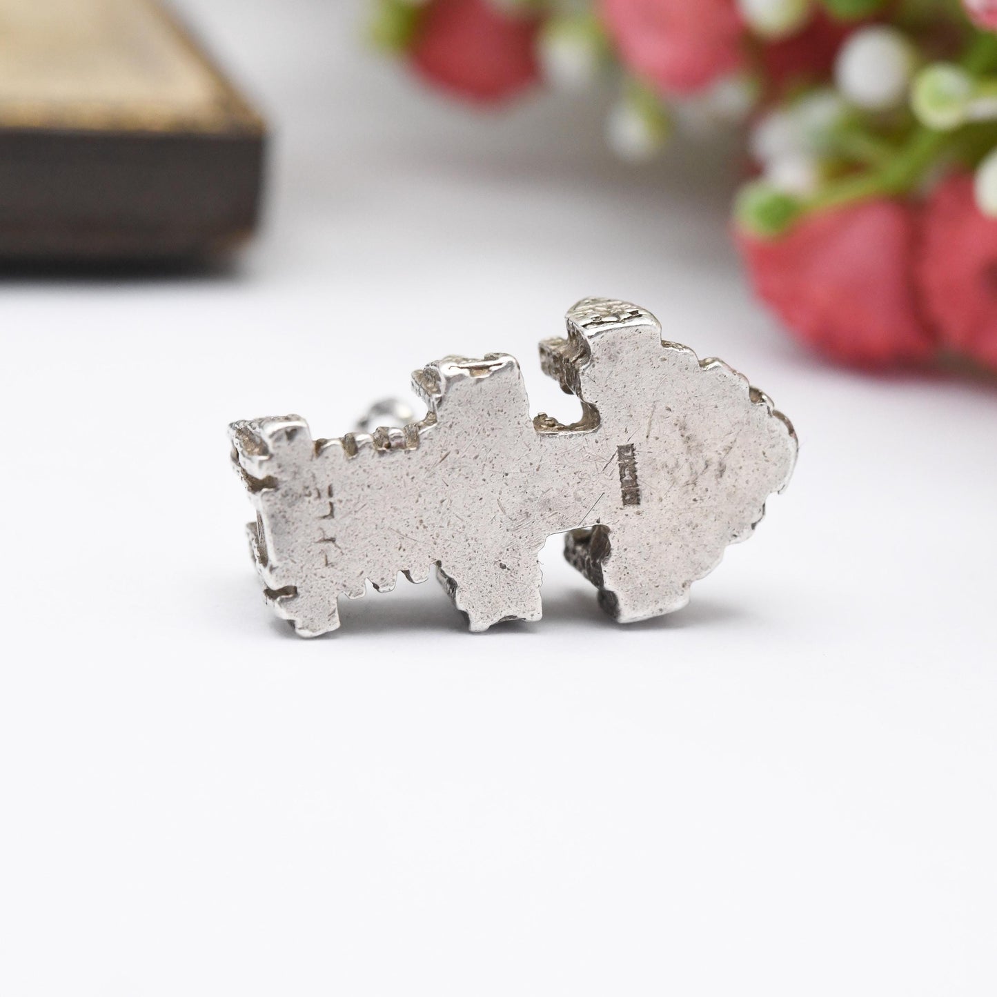 Vintage Sterling Silver Canterbury Cathedral Charm Pendant - Church | Religious | Kent | England | Travel | Souvenir Gift for Charm Bracelet