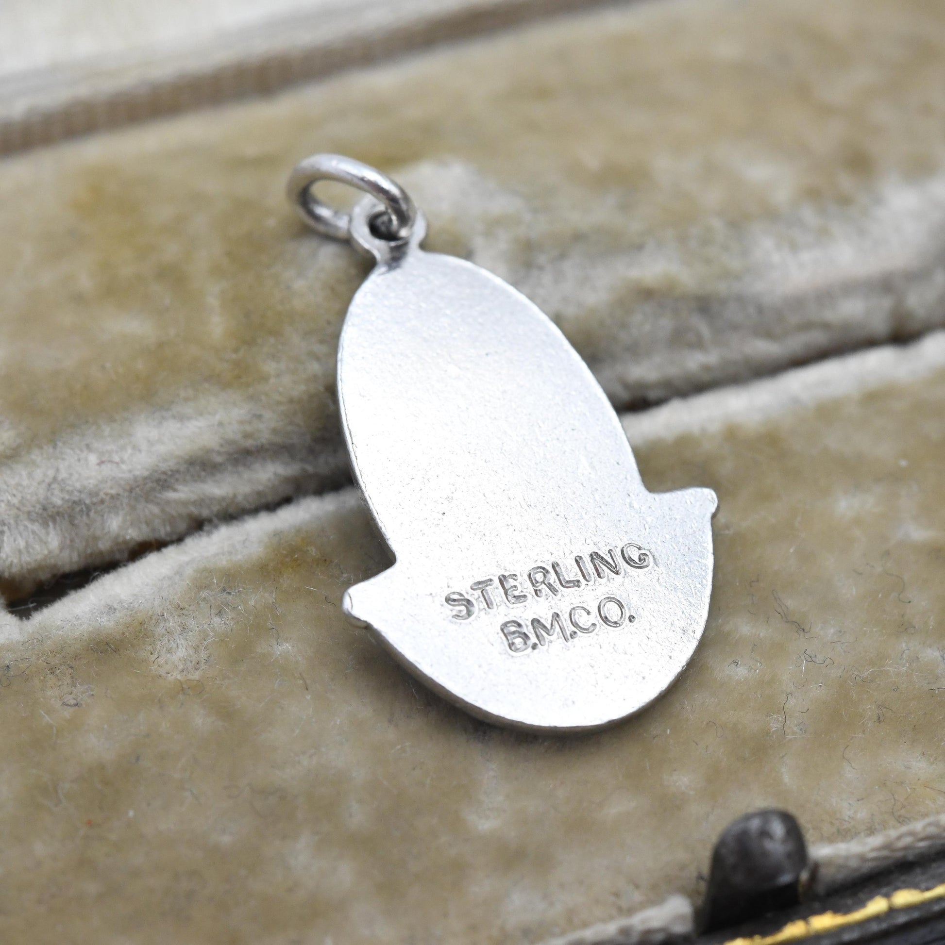 Vintage Sterling Silver Bahamas Charm Pendant - Caribbean | Souvenir Gift for Charm Bracelet