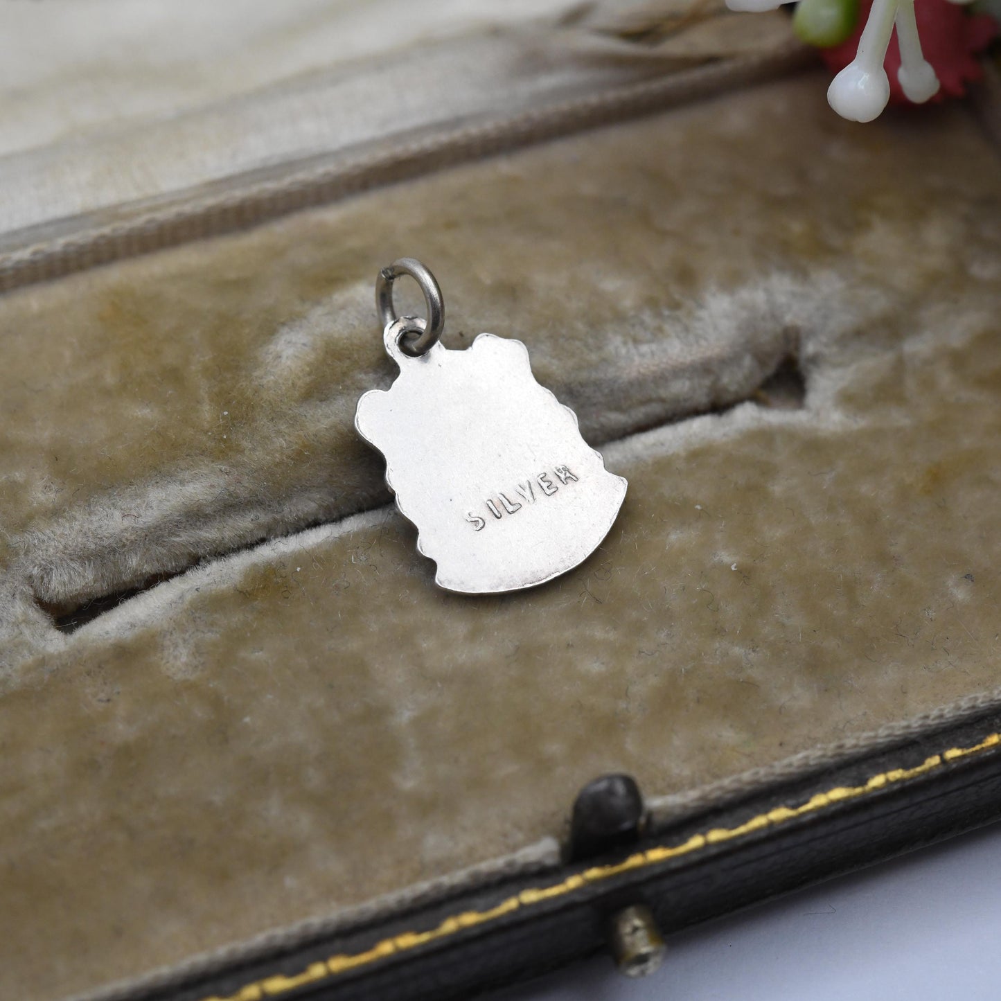 Vintage Sterling Silver Isles of Scilly Charm Pendant - Tourist | Scotland | UK | British | Souvenir Gift for Charm Bracelet