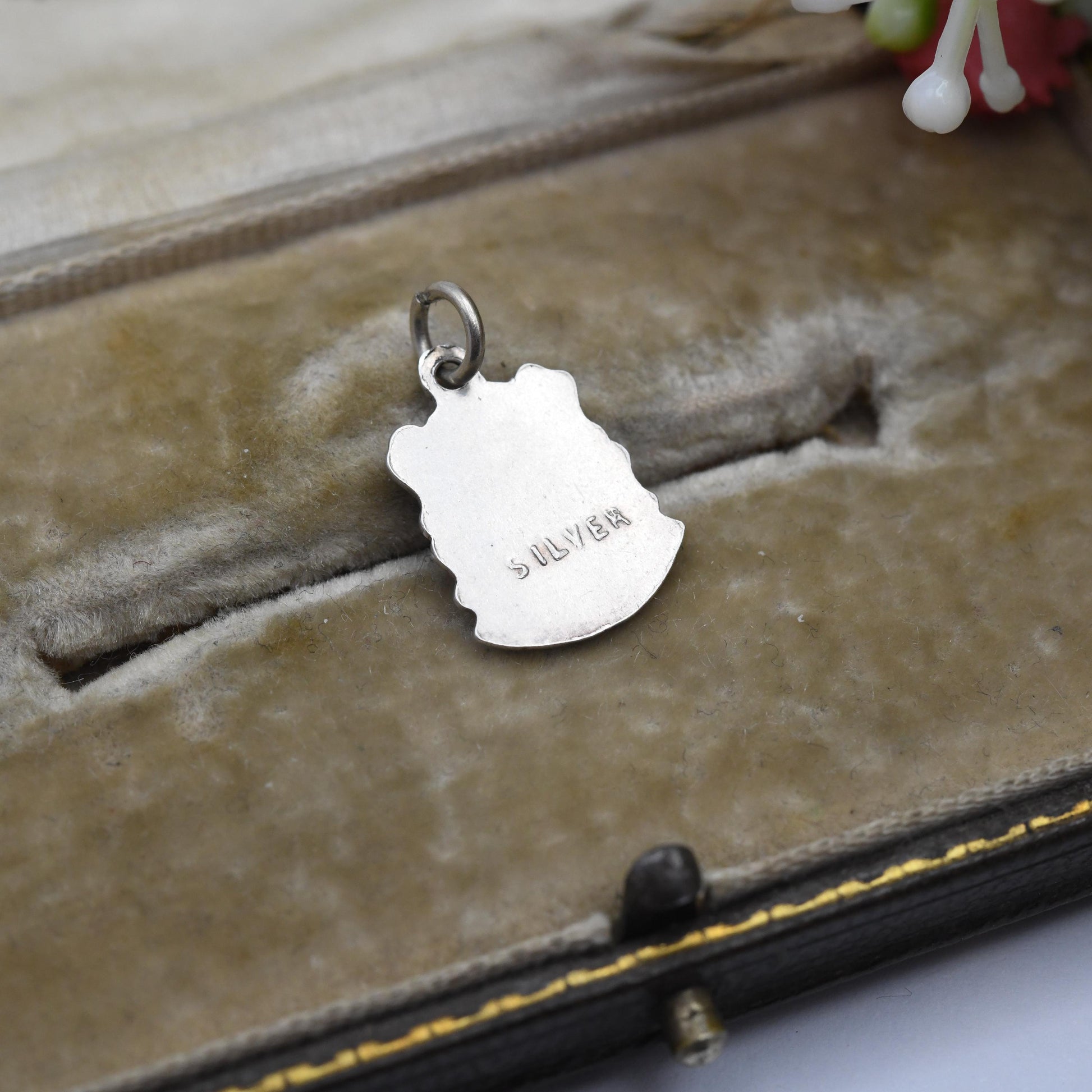 Vintage Sterling Silver Isles of Scilly Charm Pendant - Tourist | Scotland | UK | British | Souvenir Gift for Charm Bracelet