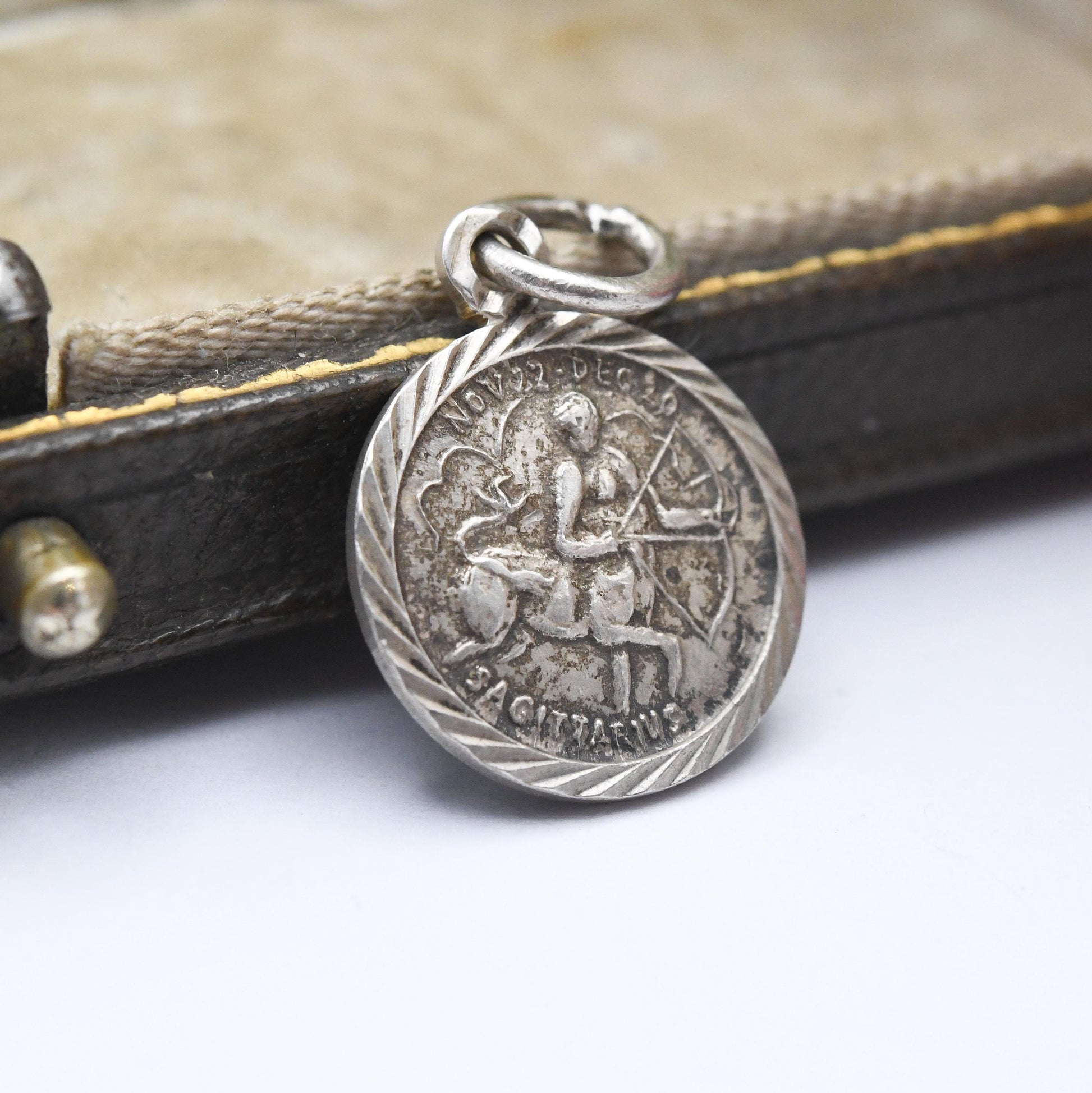 Vintage Sterling Silver Sagittarius Charm Pendant - Centaur | Zodiac | Star Sign | Souvenir Gift for Charm Bracelet