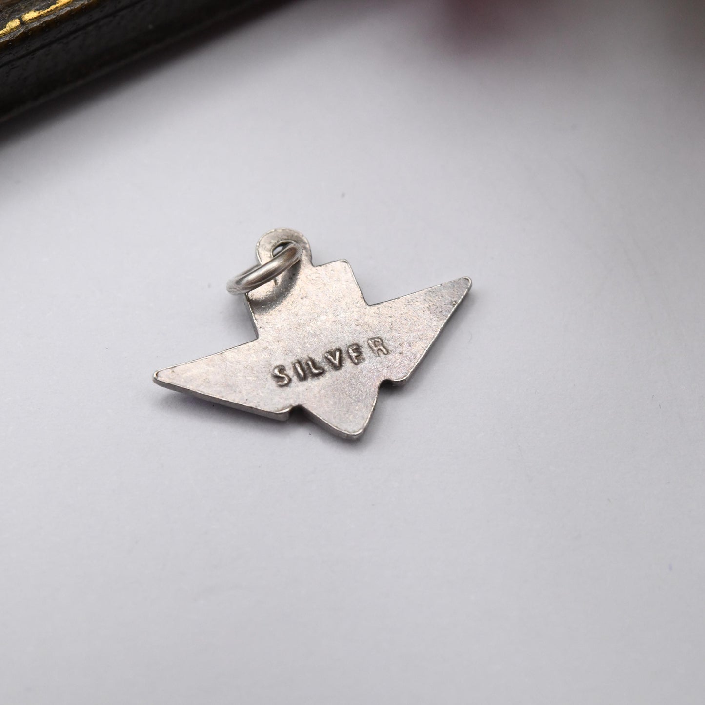 Vintage Sterling Silver Sabena Airlines Charm Pendant - Belgium | Airplane | Airline | Wings | Souvenir Gift for Charm Bracelet