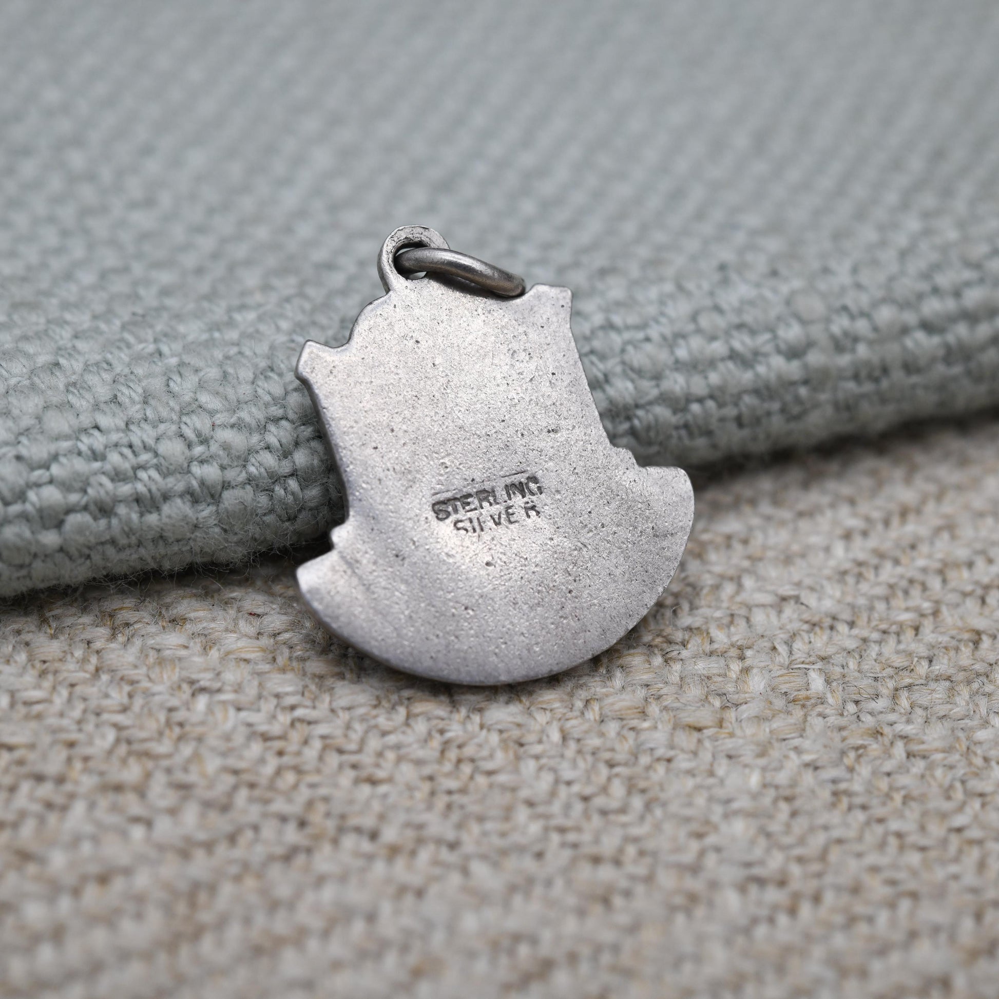 Vintage Sterling Silver Matloch Bath Charm Pendant - England | Derbyshire | Souvenir Gift for Charm Bracelet