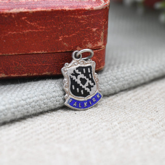 Vintage Sterling Silver Falkirk Charm Pendant - Scotland | Scottish | Souvenir Gift for Charm Bracelet