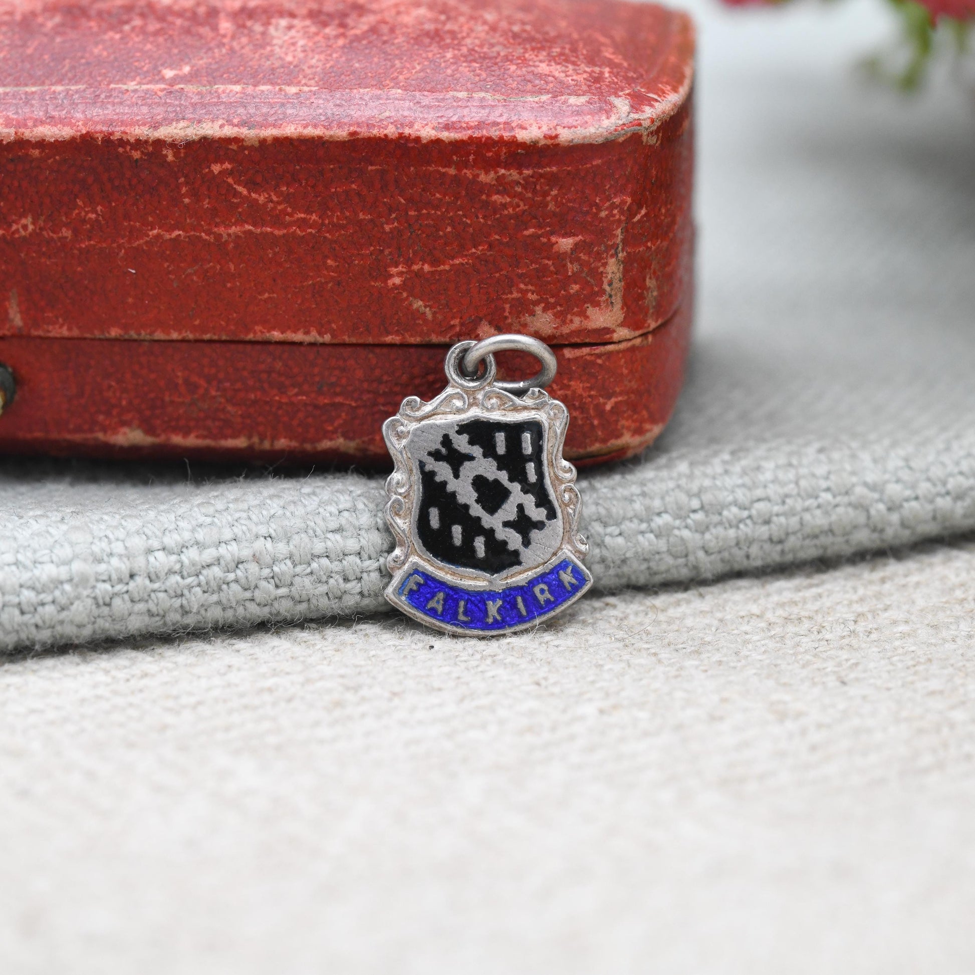 Vintage Sterling Silver Falkirk Charm Pendant - Scotland | Scottish | Souvenir Gift for Charm Bracelet