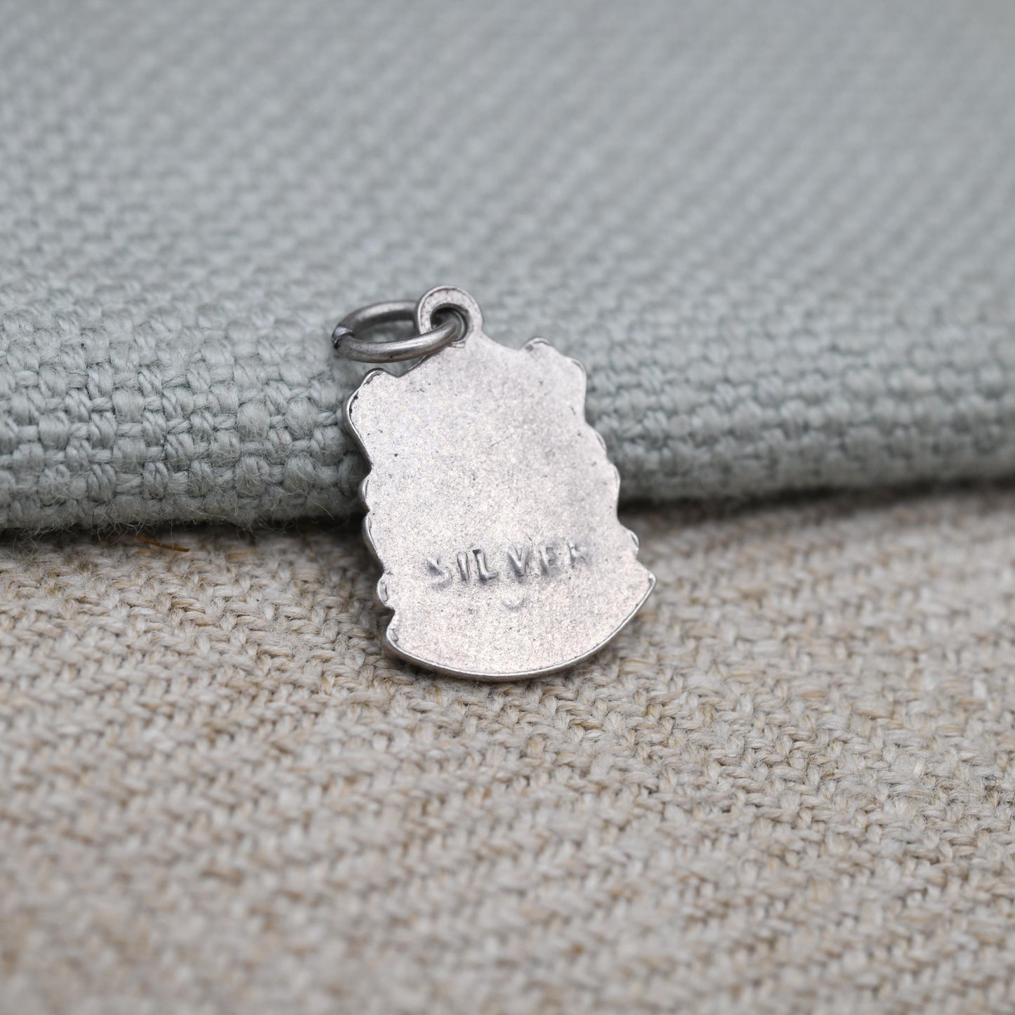 Vintage Sterling Silver Stirling Enamel Souvenir Shield Charm Pendant - Scotland | Travel | Tourist | Souvenir Gift for Charm Bracelet