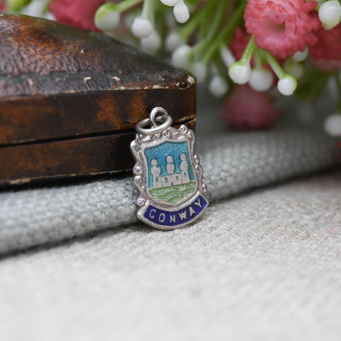 Vintage Sterling Silver Conway Charm Pendant - Ireland | Irish | Souvenir Gift for Charm Bracelet