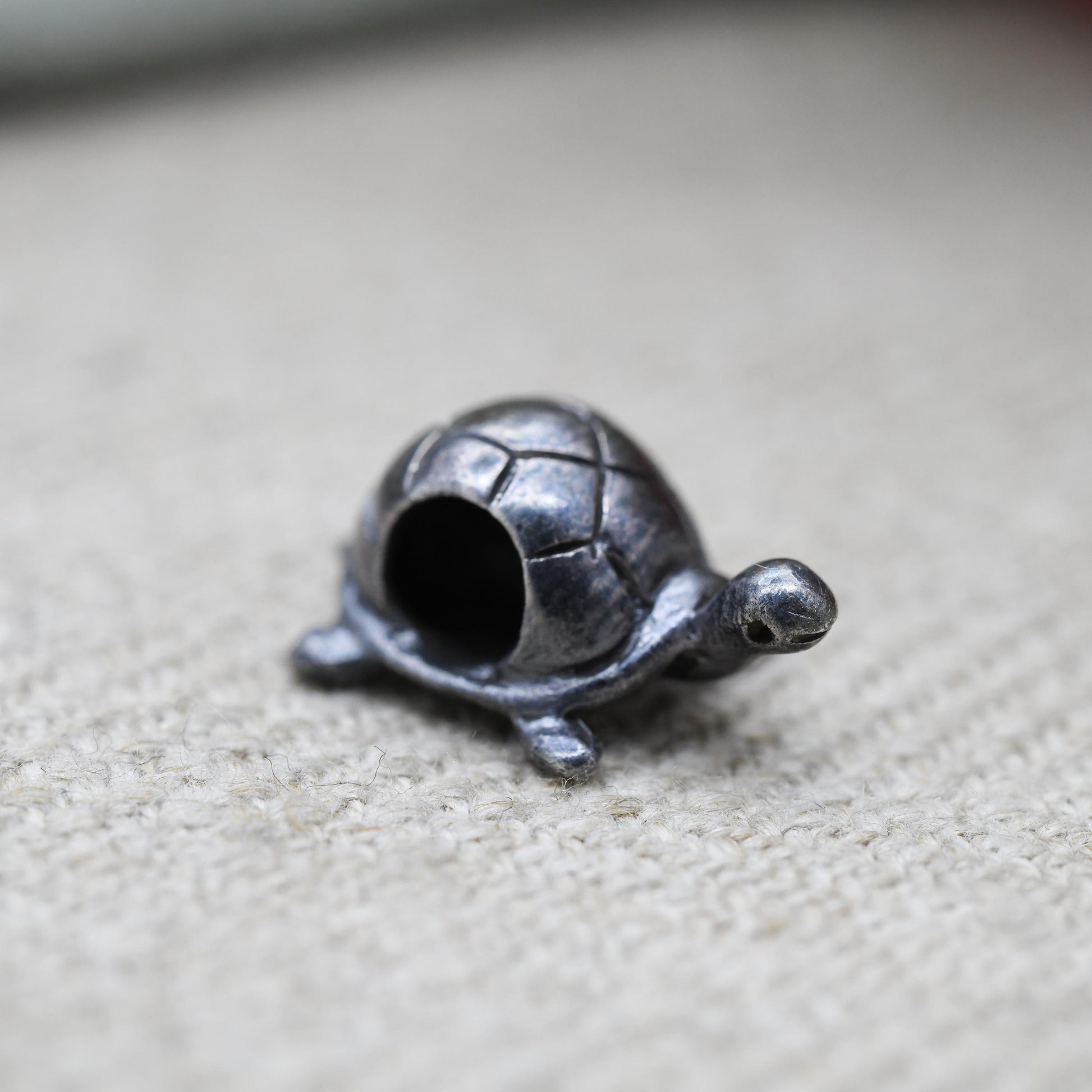 Vintage Sterling Silver Charm Company Little Turtle Charm Pendant - Cute | Animal | Gift for Charm Bracelet
