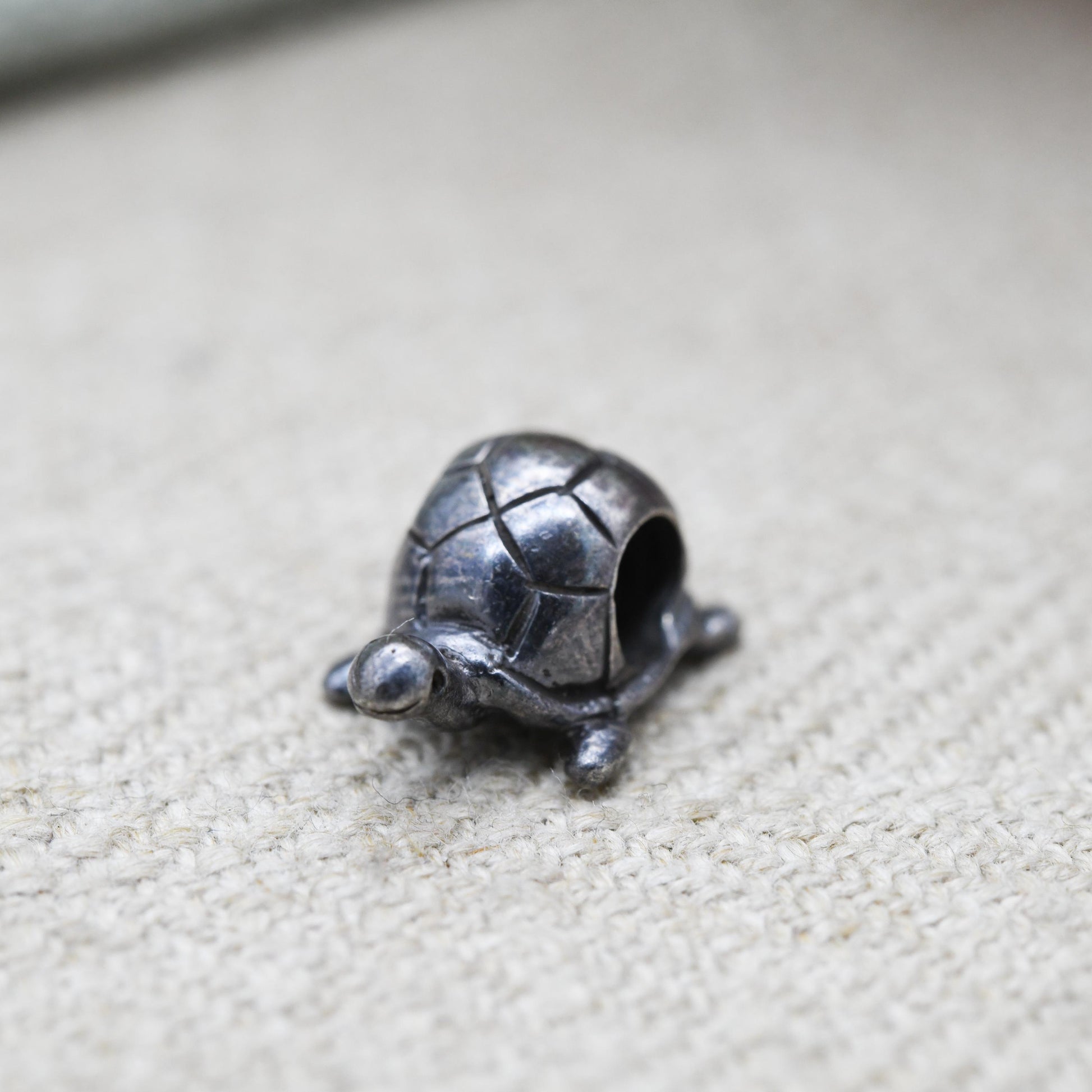 Vintage Sterling Silver Charm Company Little Turtle Charm Pendant - Cute | Animal | Gift for Charm Bracelet