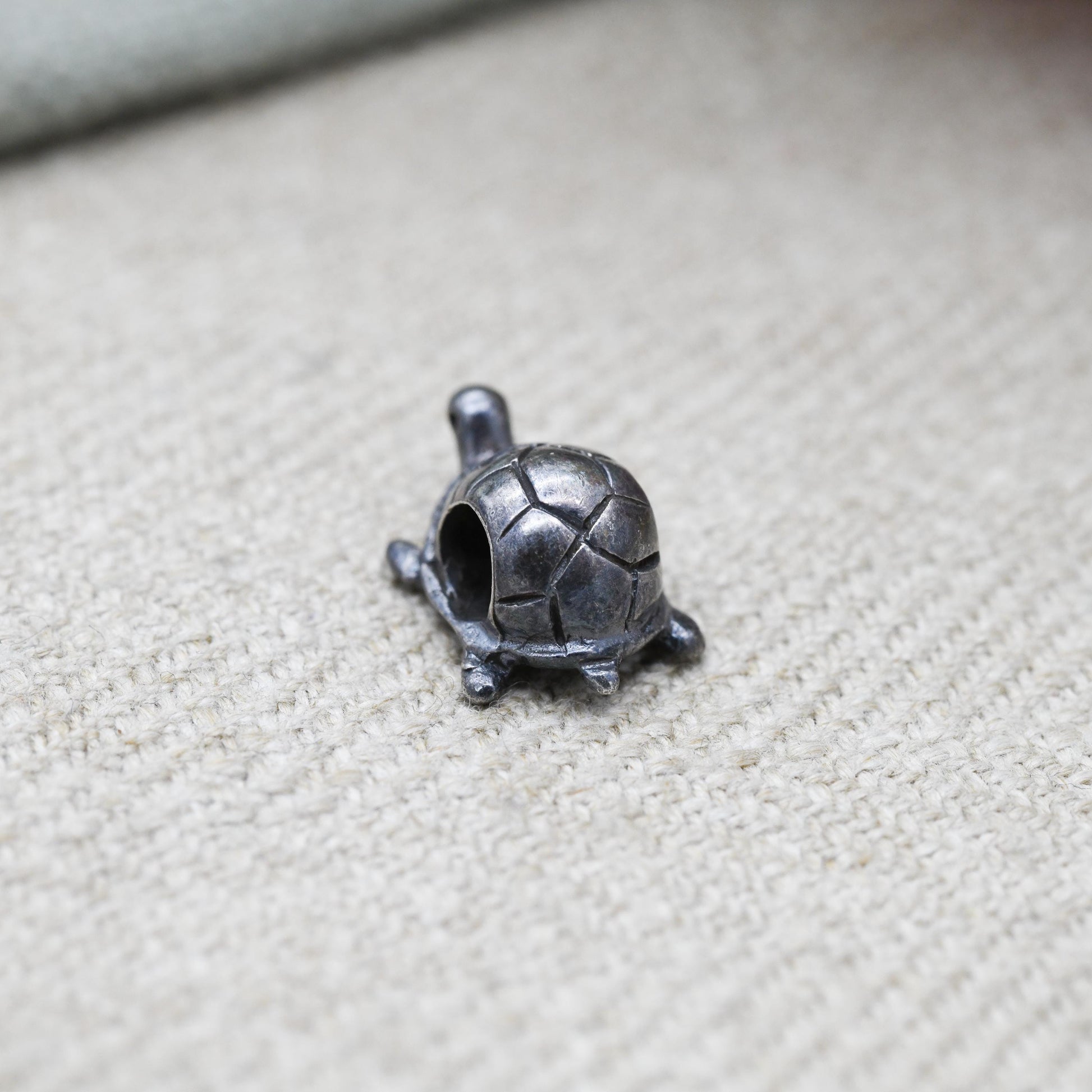 Vintage Sterling Silver Charm Company Little Turtle Charm Pendant - Cute | Animal | Gift for Charm Bracelet