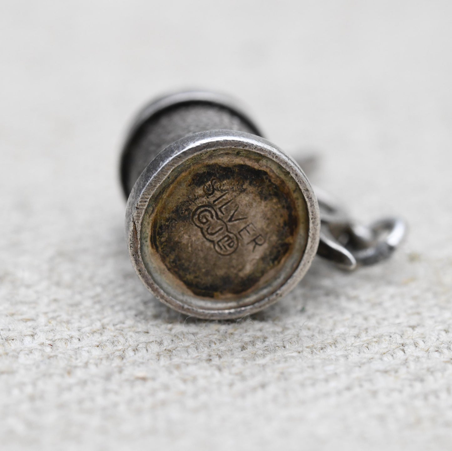 Vintage George Jensen Sterling Silver Opening Beer Tankard Charm Pendant - Alcohol | Beer Glass | Gift for Charm Bracelet