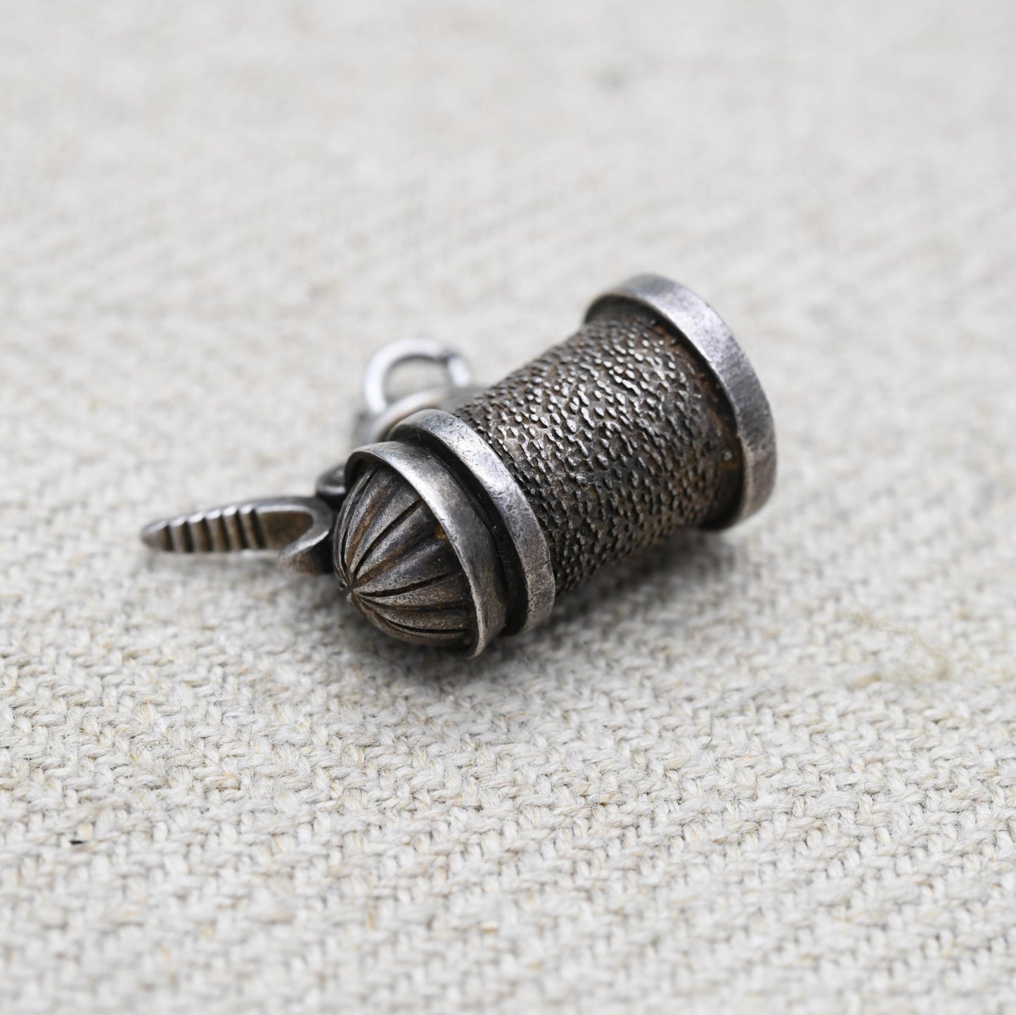 Vintage George Jensen Sterling Silver Opening Beer Tankard Charm Pendant - Alcohol | Beer Glass | Gift for Charm Bracelet