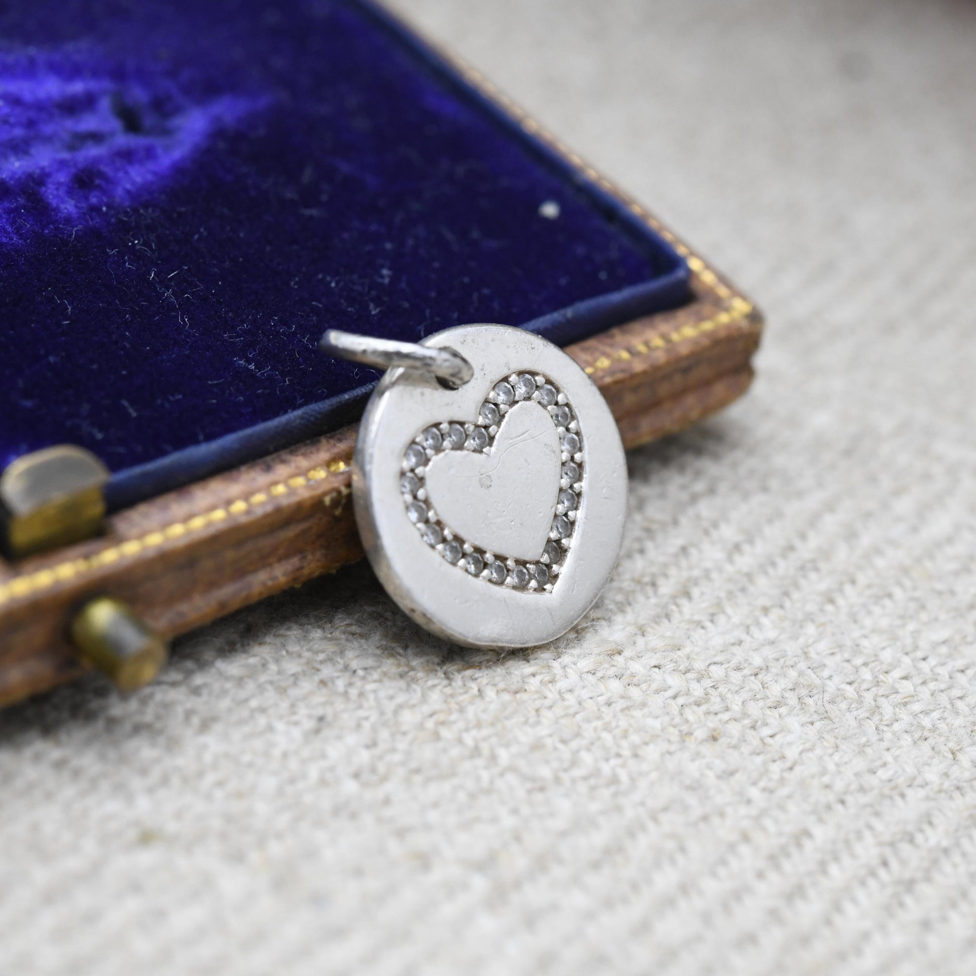 Thomas Sabo Sterling Silver Heart Charm Pendant with Engraved Date