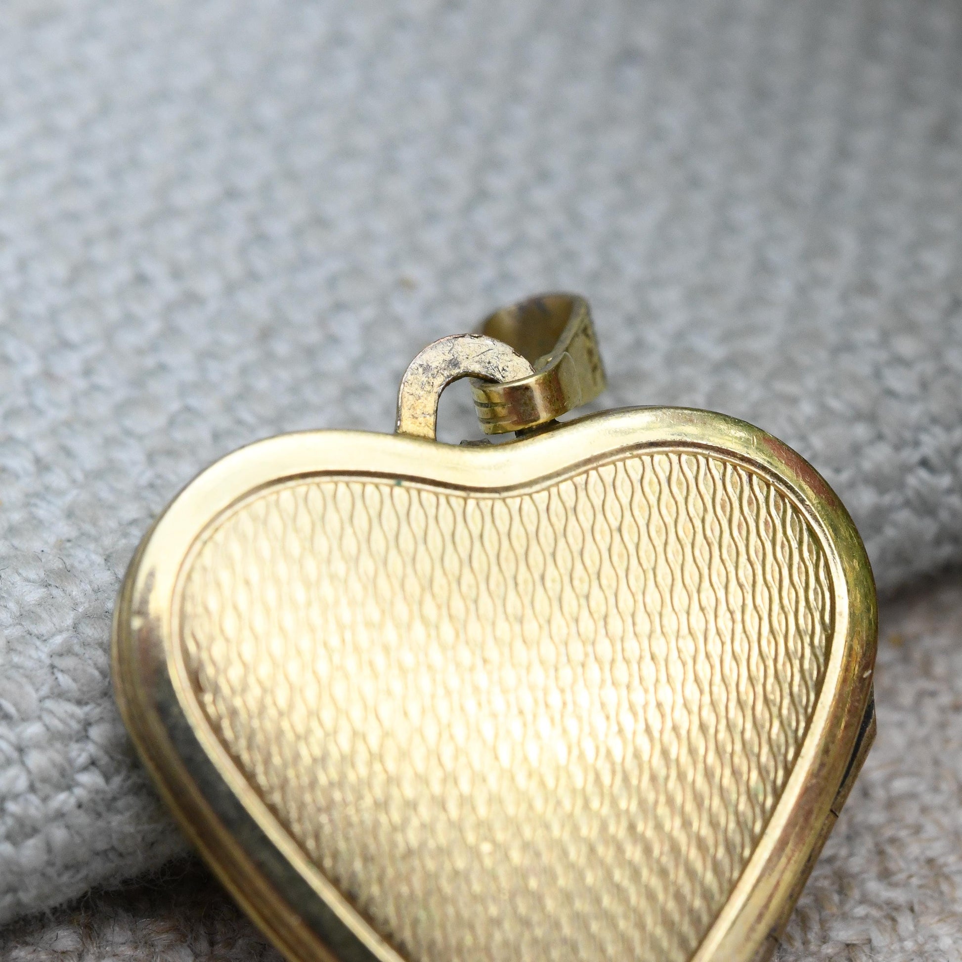 Vintage 14ct Rolled Gold Heart Locket By Kordes and Lichtenfels K&L - Mid-Century Photo Pendant Necklace c. 1960s Jewellery Gift for Her