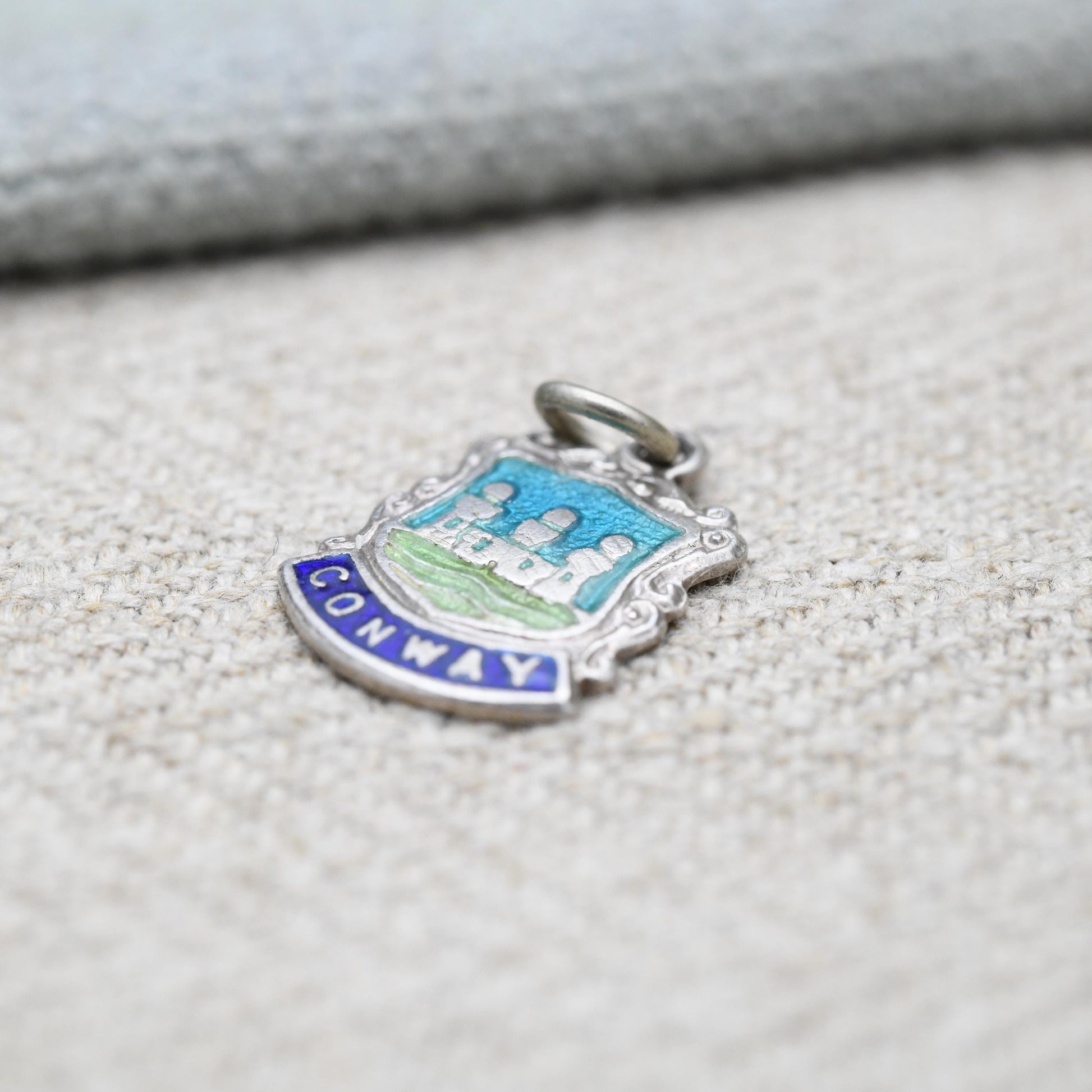 Vintage Sterling Silver Conway Charm Pendant - Ireland | Irish | Souvenir Gift for Charm Bracelet