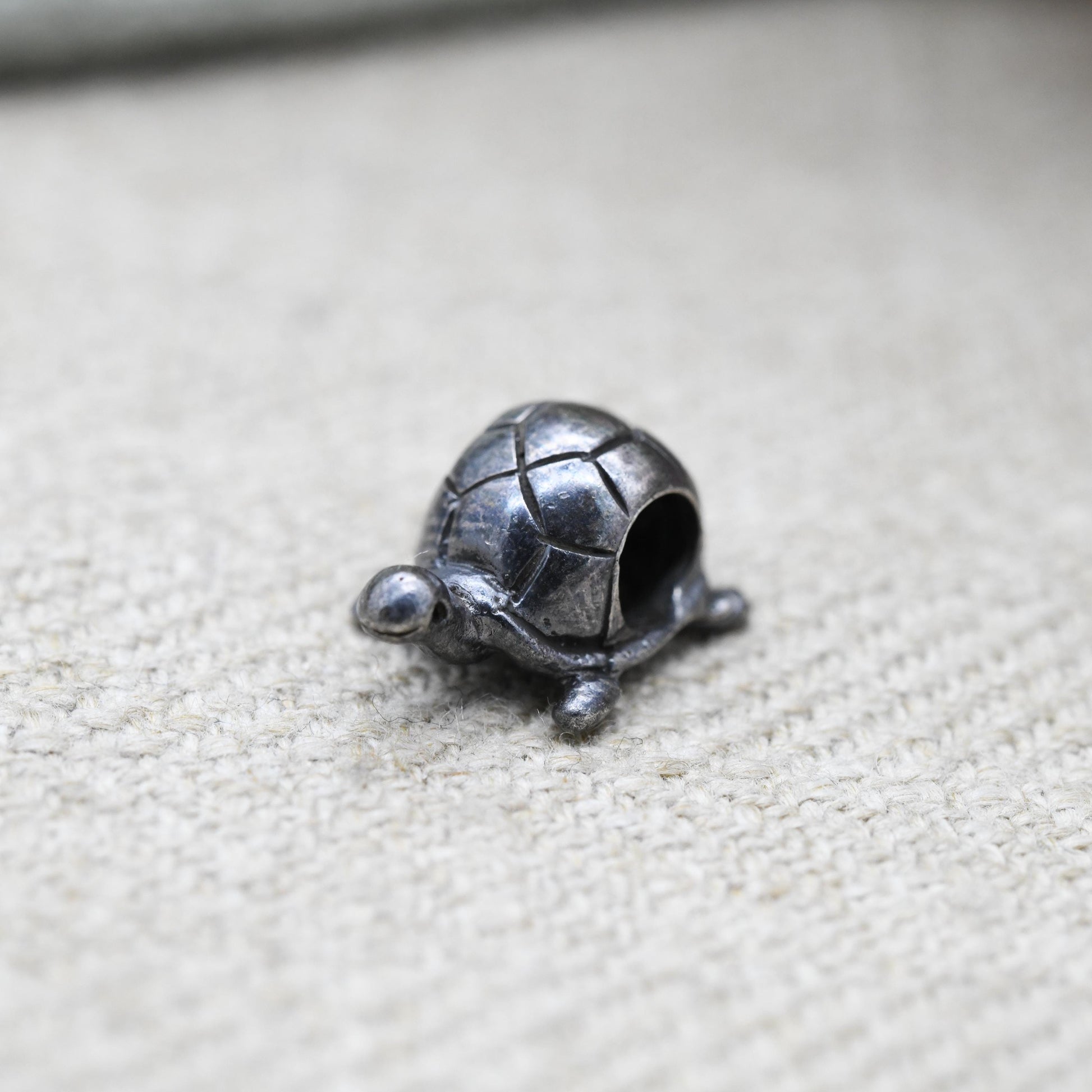 Vintage Sterling Silver Charm Company Little Turtle Charm Pendant - Cute | Animal | Gift for Charm Bracelet