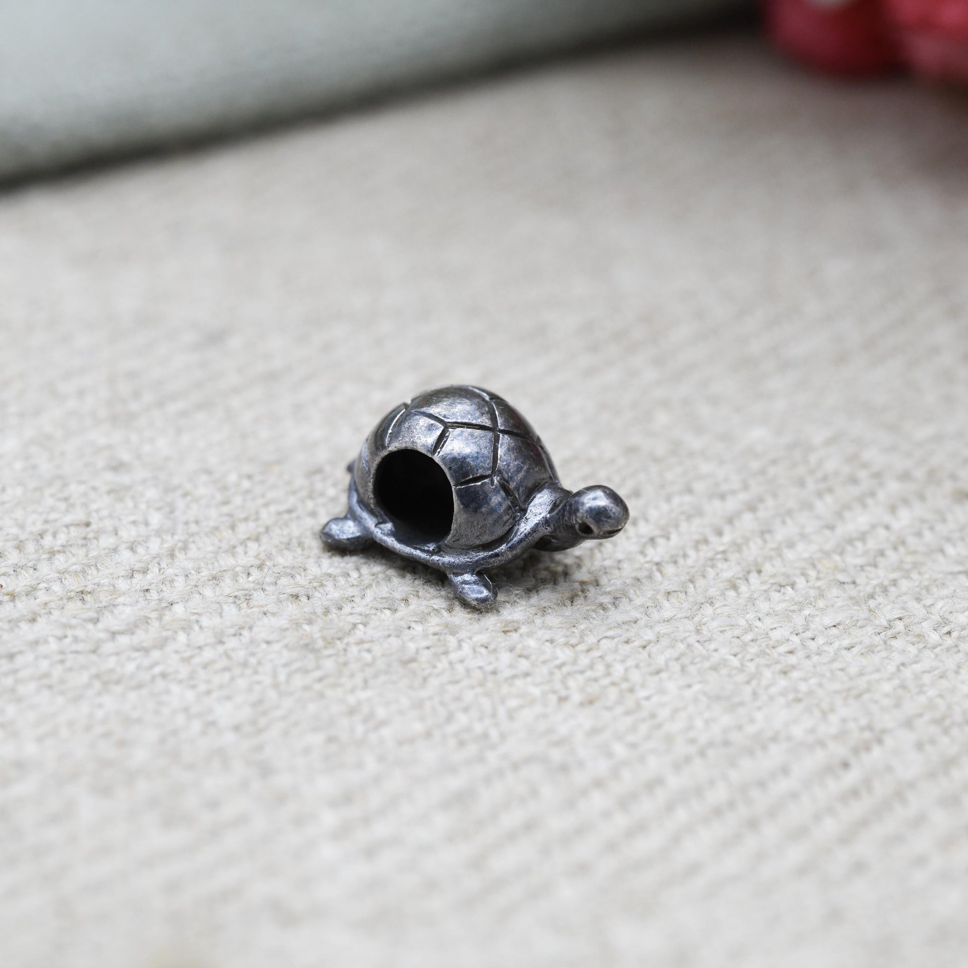Vintage Sterling Silver Charm Company Little Turtle Charm Pendant - Cute | Animal | Gift for Charm Bracelet
