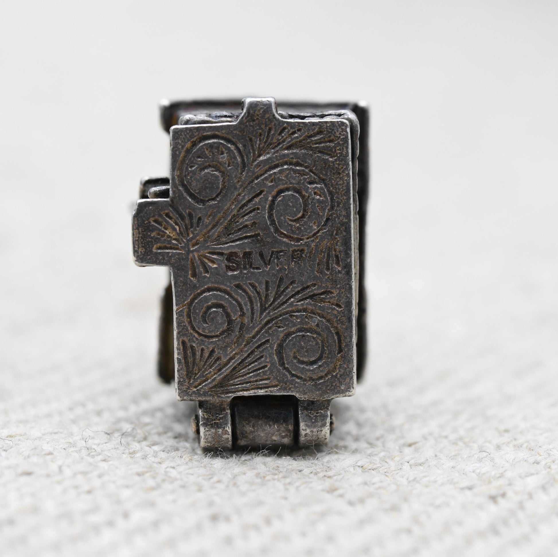 Vintage Sterling Silver Opening Pub Charm Pendant - Public House | Beer | Bar | Drinking | Gift for Charm Bracelet