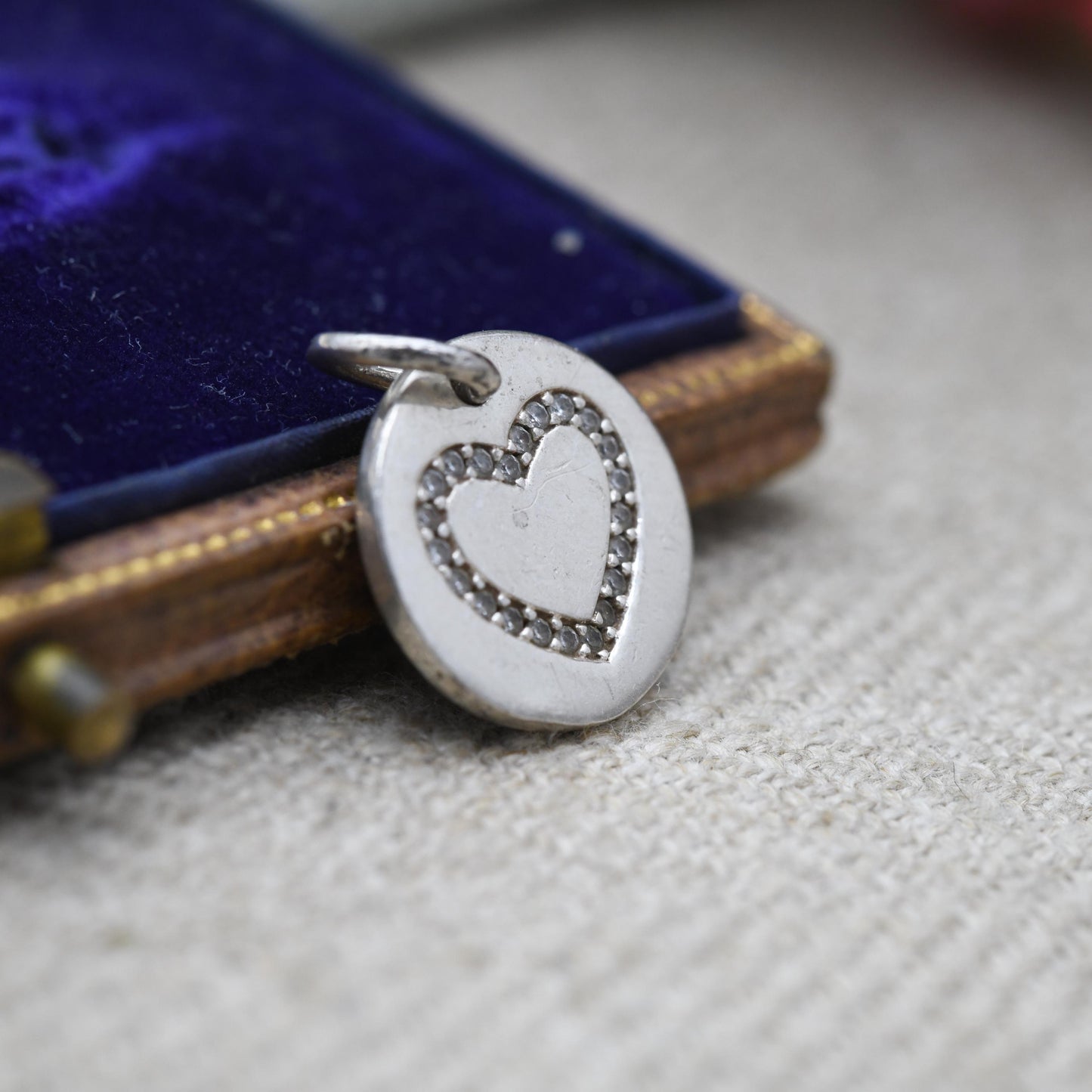 Thomas Sabo Sterling Silver Heart Charm Pendant with Engraved Date