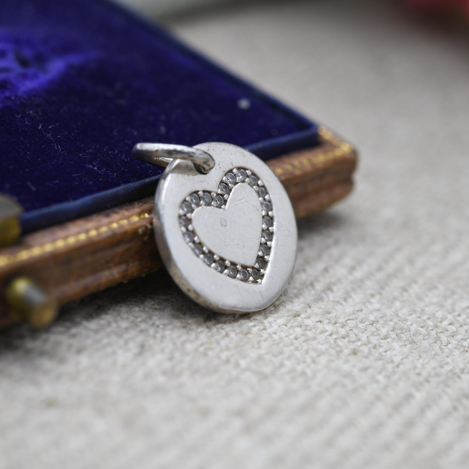 Thomas Sabo Sterling Silver Heart Charm Pendant with Engraved Date