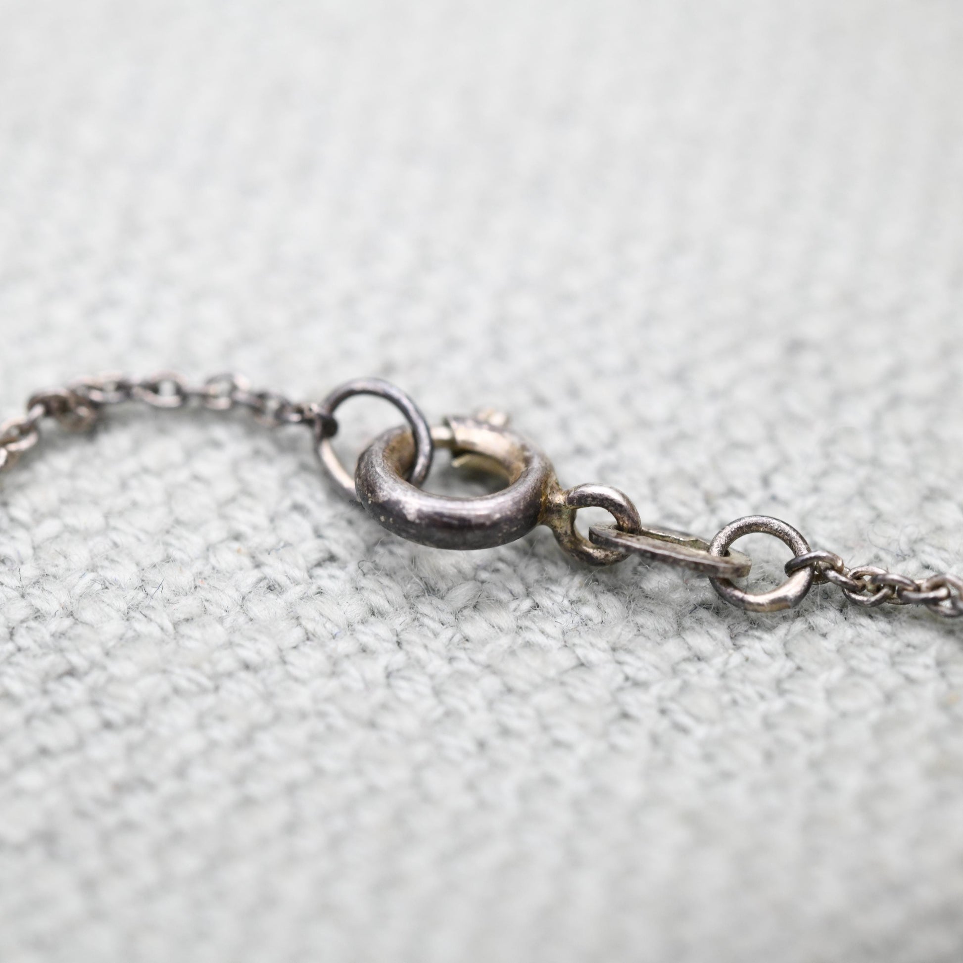 Vintage European Silver Red Stone Necklace and Pendant - Mid-Century | Floral | Milgrain Bezel Setting | Gift for Her | Gift for Him