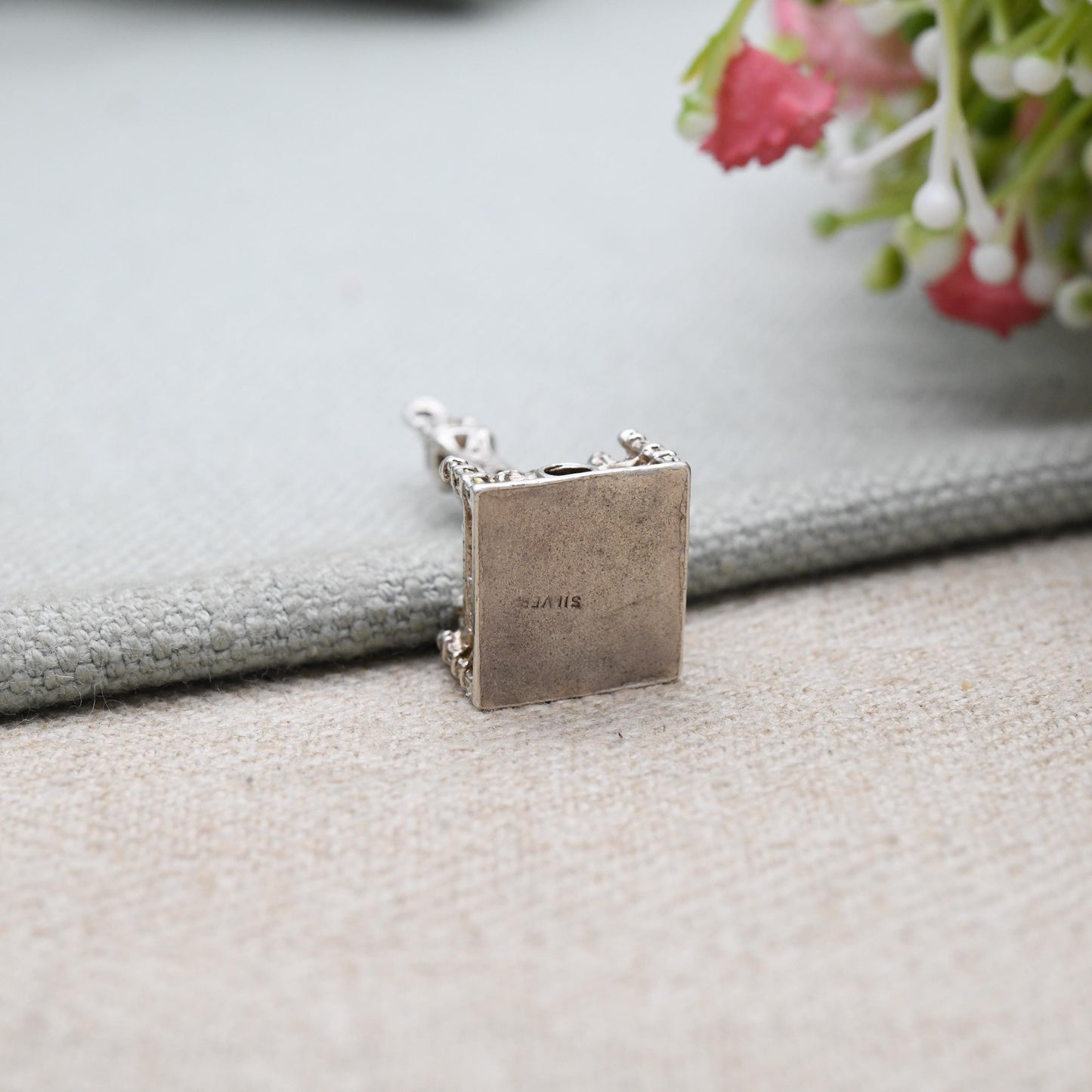 Vintage Stanhope Sterling Silver Blackpool Tower Charm Pendant - Lancashire | Seaside | Beach Holiday | Souvenir Gift for Charm Bracelet